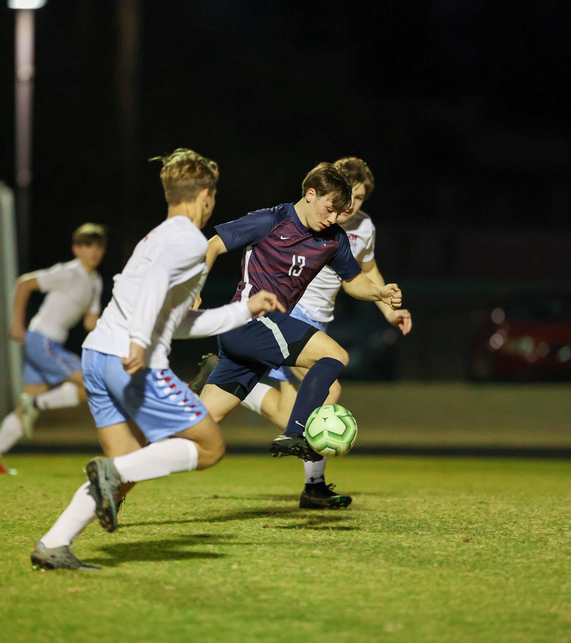 St. Benedict Soccer vs University School of Jackson on March 3, 2022 in a Preseason Match at St. Benedict at Auburndale High School Memphis, TN (Ryan Beatty/SBA)