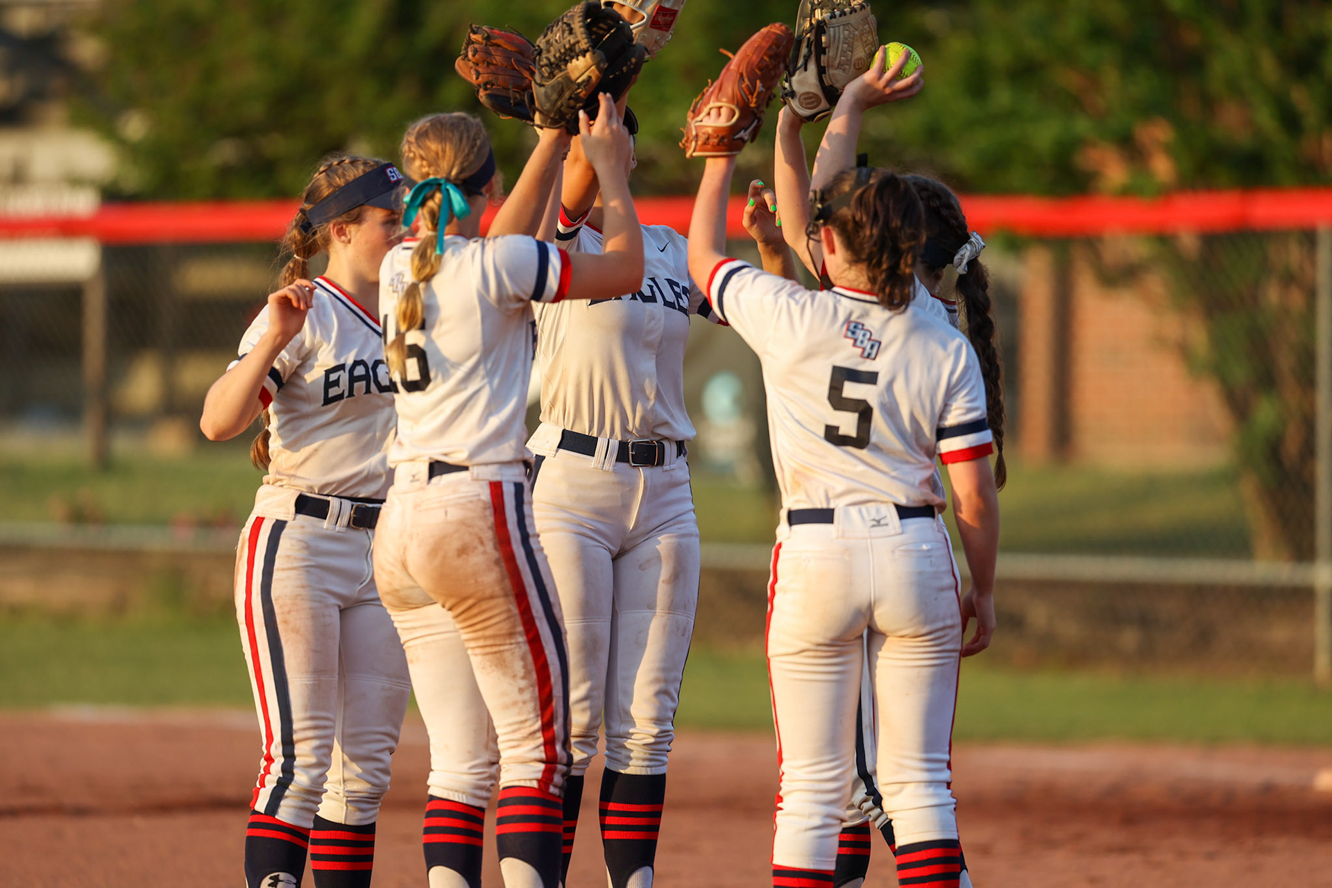 St. Benedict Softball vs TRA at St. Benedict At Auburndale on May 10, 2022 in the DII-AA Regional Softball Tournament. (Ryan Beatty/SBA)
