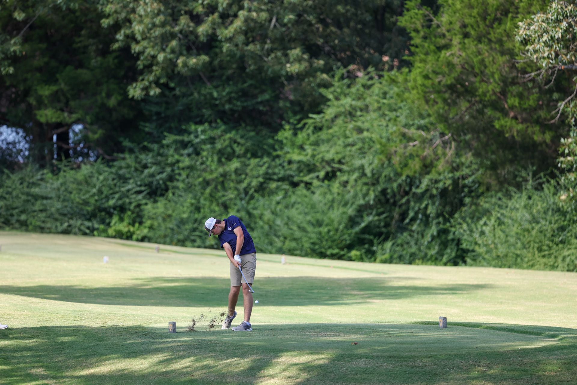 St. Benedict Boys Golf at Colonial on August 30, 2022. (Ryan Beatty/SBA)