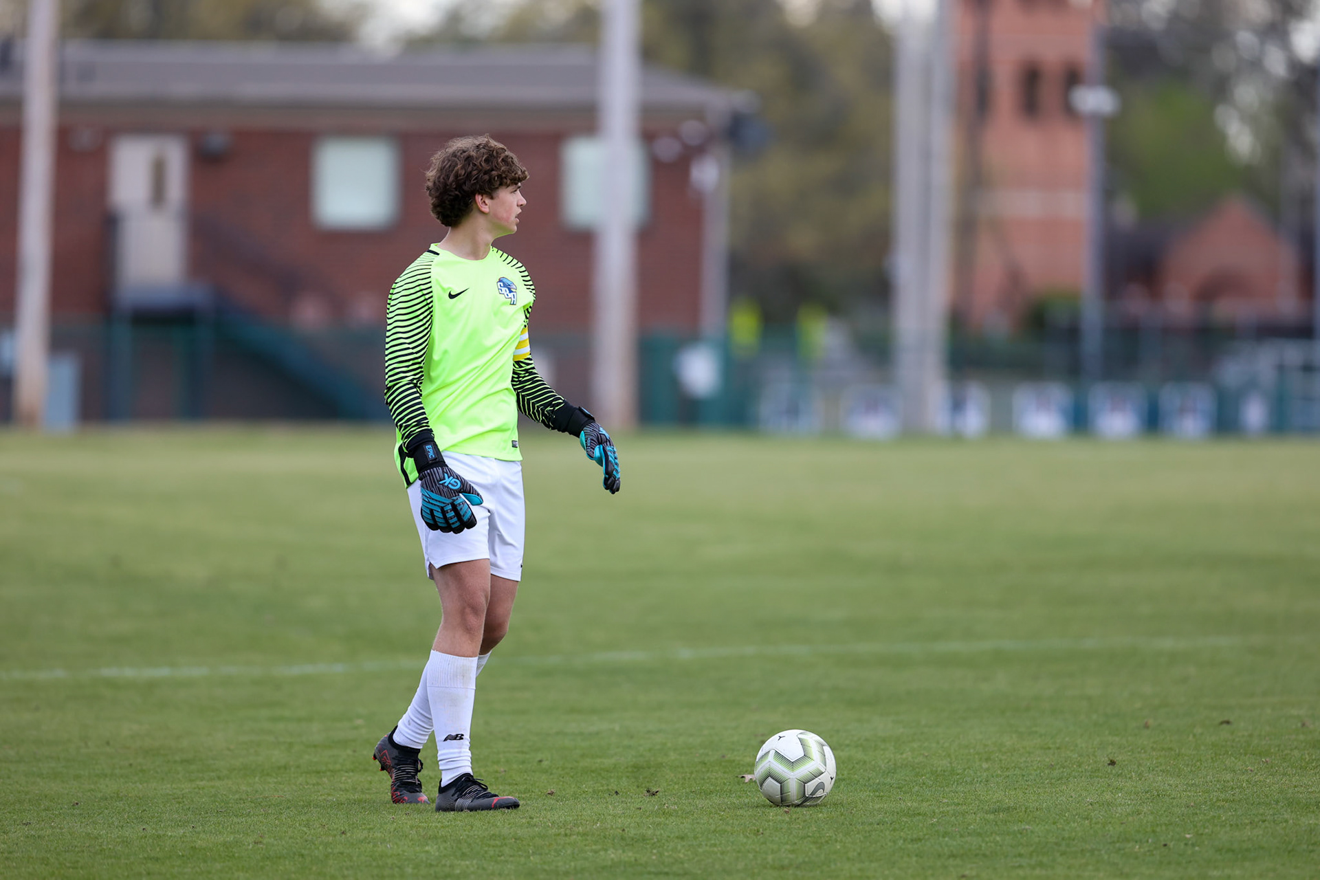 St. Benedict Soccer vs Millington on April 7, 2022 at St. Benedict At Auburndale High School in Memphis, TN. (Ryan Beatty/SBA)