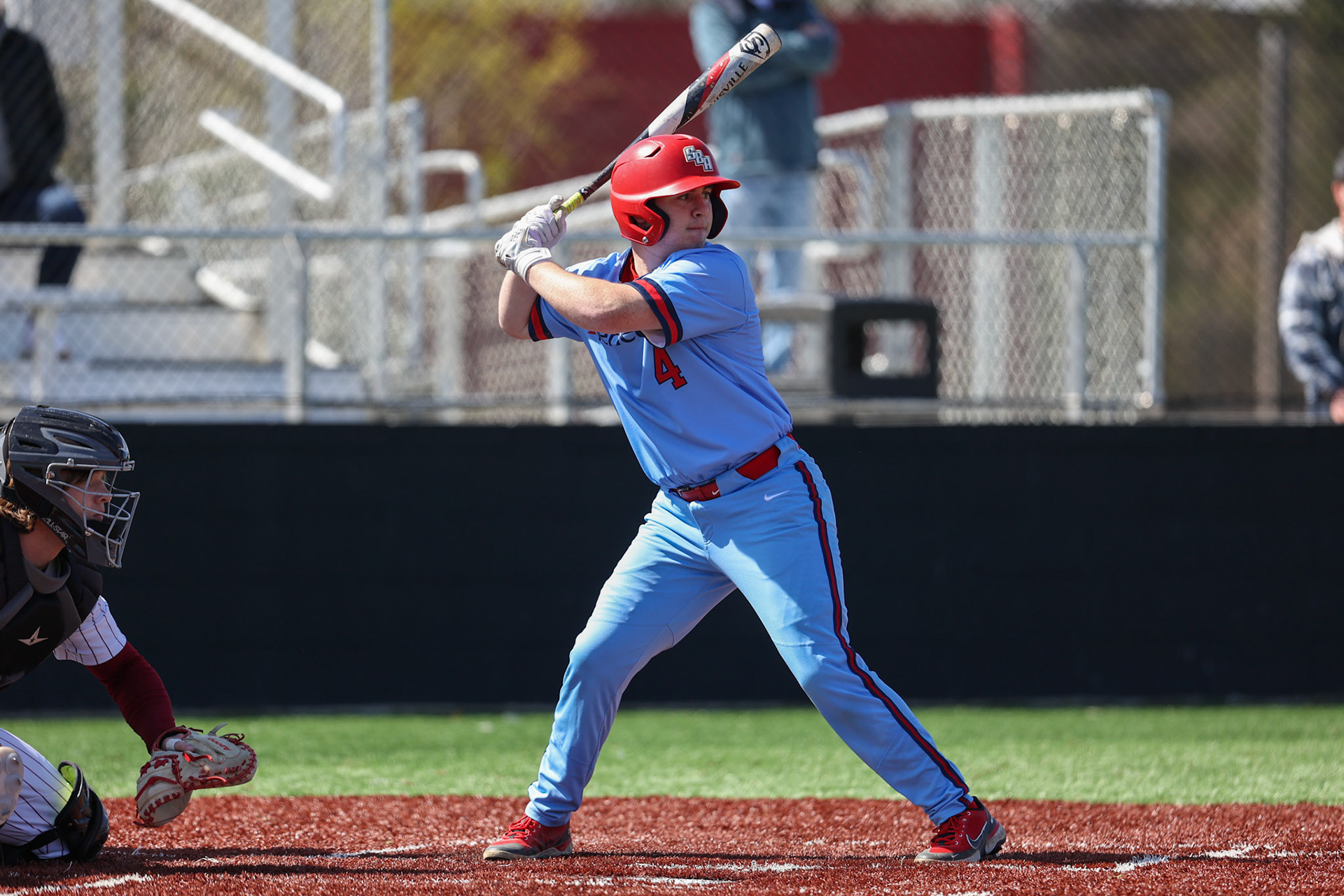 SBA Baseball at ECS on Wednesday, March 15, 2023. (Ryan Beatty Photo)