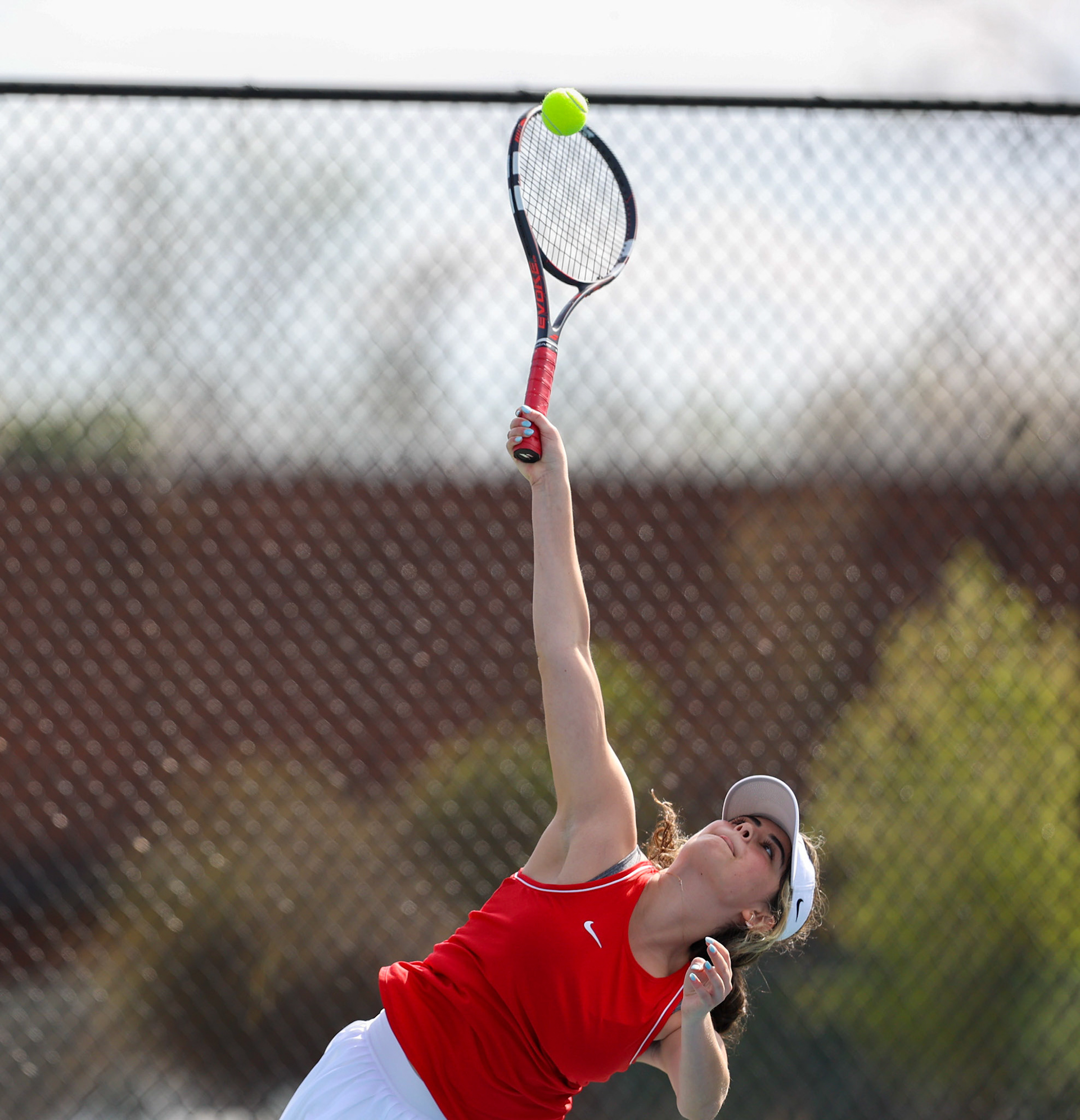St. Benedict Tennis vs St. Mary’s on April 5, 2022 at St. Benedict at Auburndale High School in Memphis, TN. (Ryan Beatty/SBA)