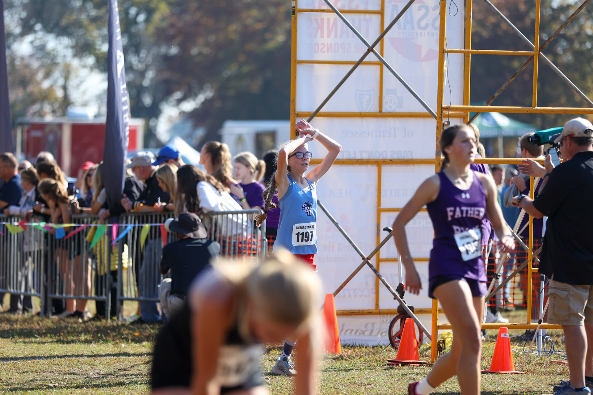 TSSAA Cross Country State Race on Nov. 3rd, 2022 in Hendersonville, TN. (Ryan Beatty/SBA)