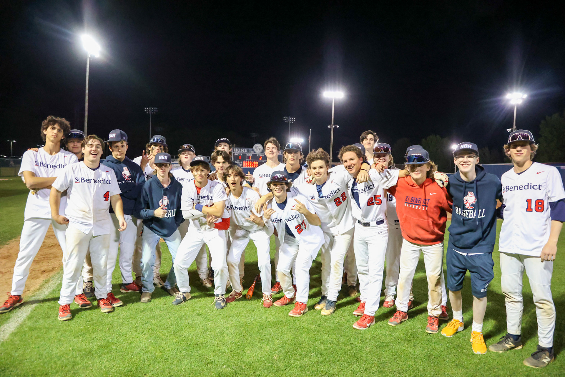 SBA Baseball Senior Night (Ryan Beatty Photo)