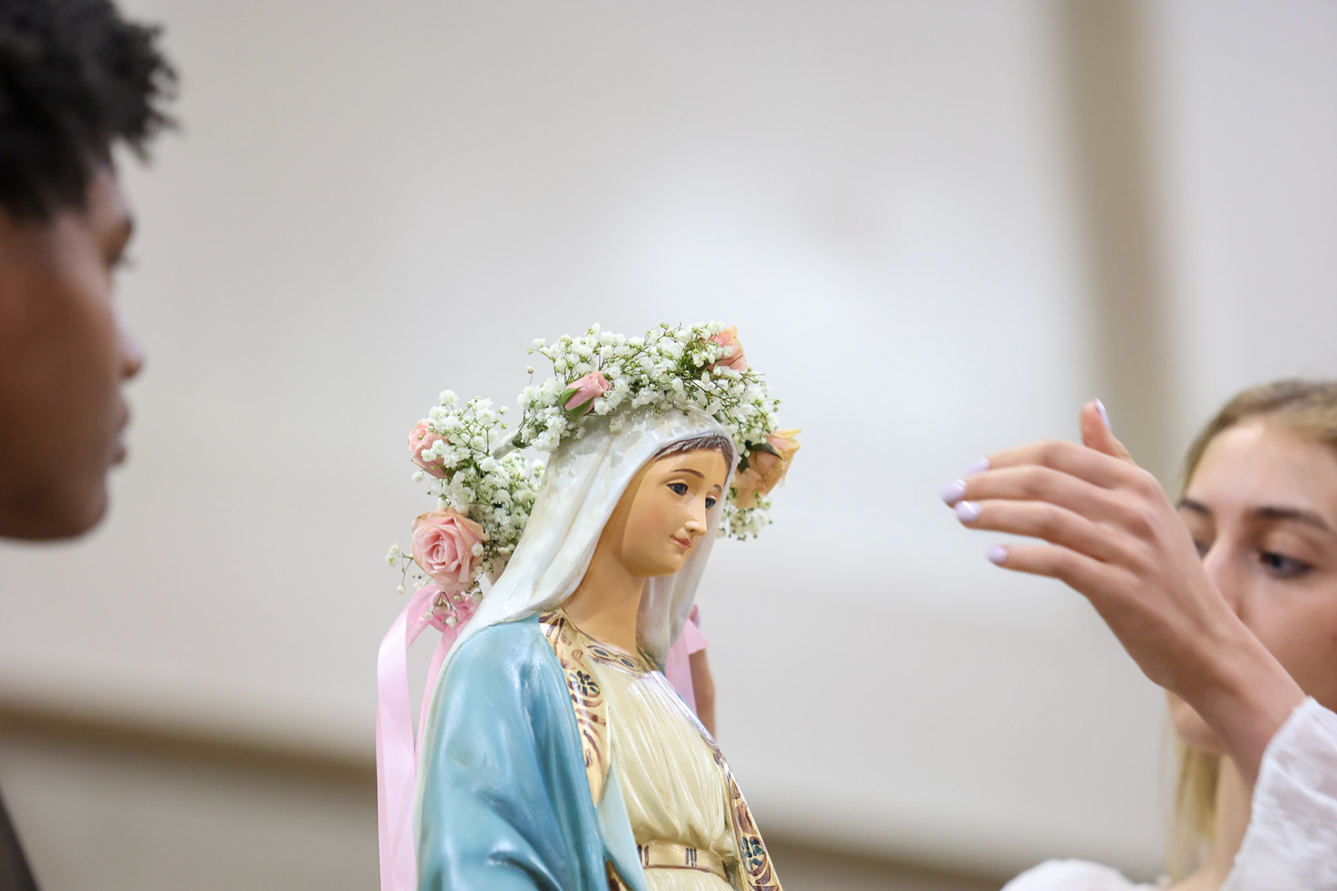 May Crowning at St. Benedict at Auburndale High School in Memphis, TN on May 3, 2022. (Ryan Beatty/SBA)