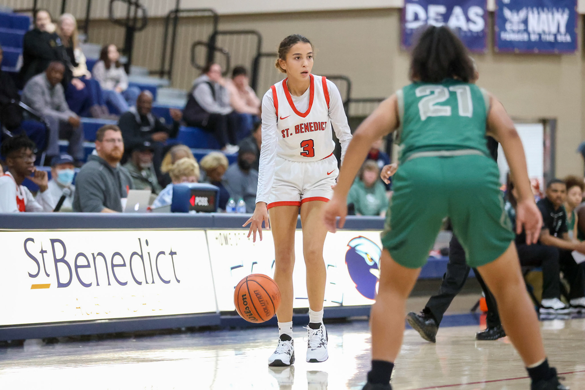 SBA Basketball vs FACS on Friday, Nov. 18, 2022. (Ryan Beatty/SBA)
