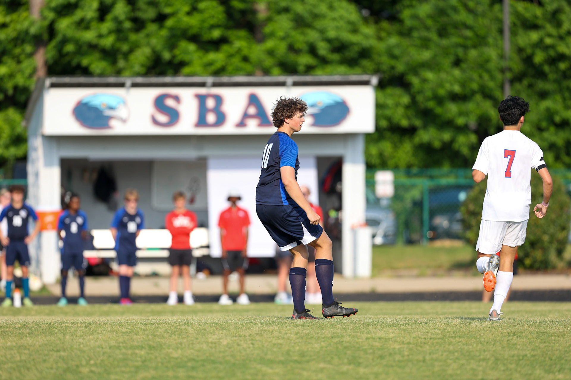 St. Benedict Soccer vs MUS at St. Benedict at Auburndale High School in Memphis, TN on May 12, 2022. (Ryan Beatty/SBA)