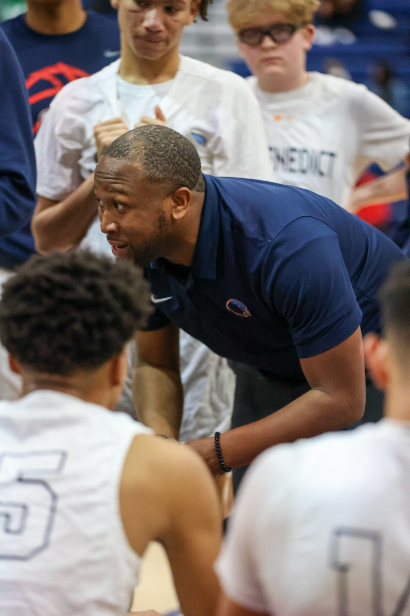 SBA Boys Basketball vs Sacred Heart. (Ryan Beatty Photo)