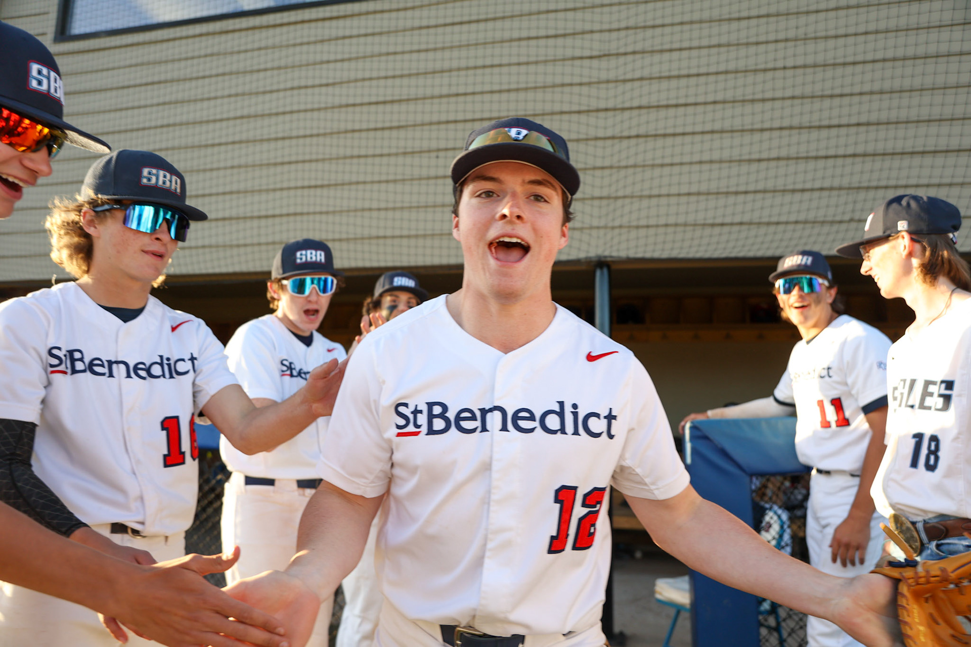 SBA Baseball Senior Night (Ryan Beatty Photo)