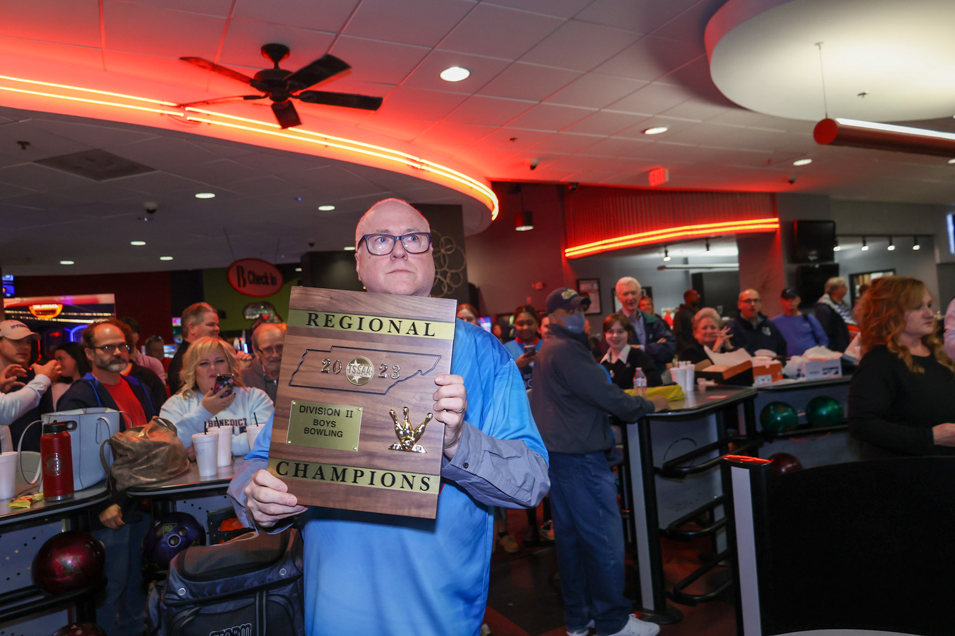SBA Bowling vs Briarcrest. (Ryan Beatty/SBA)