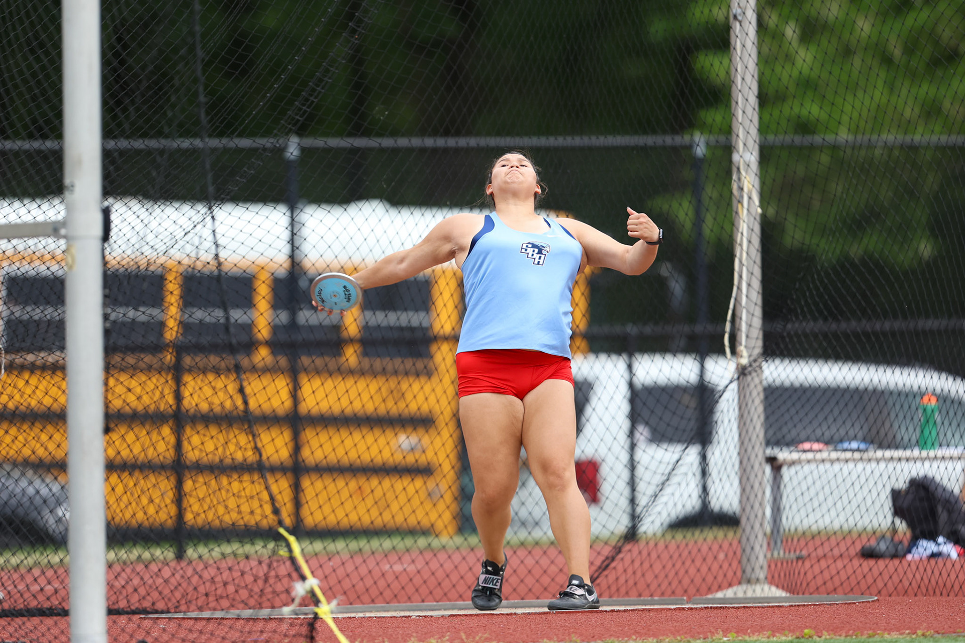St. Benedict Track at Memphis University School in Memphis, TN on May 3, 2022. (Ryan Beatty/SBA)