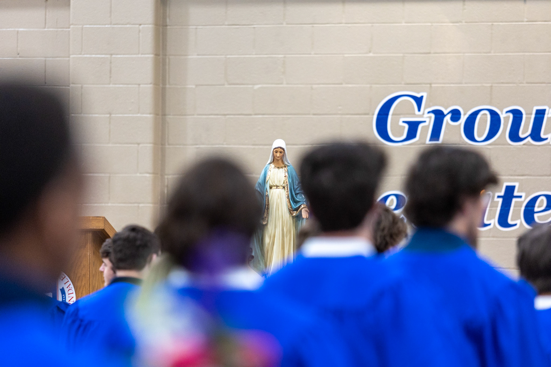 May Crowning at St. Benedict at Auburndale High School in Memphis, TN on May 3, 2022. (Ryan Beatty/SBA)