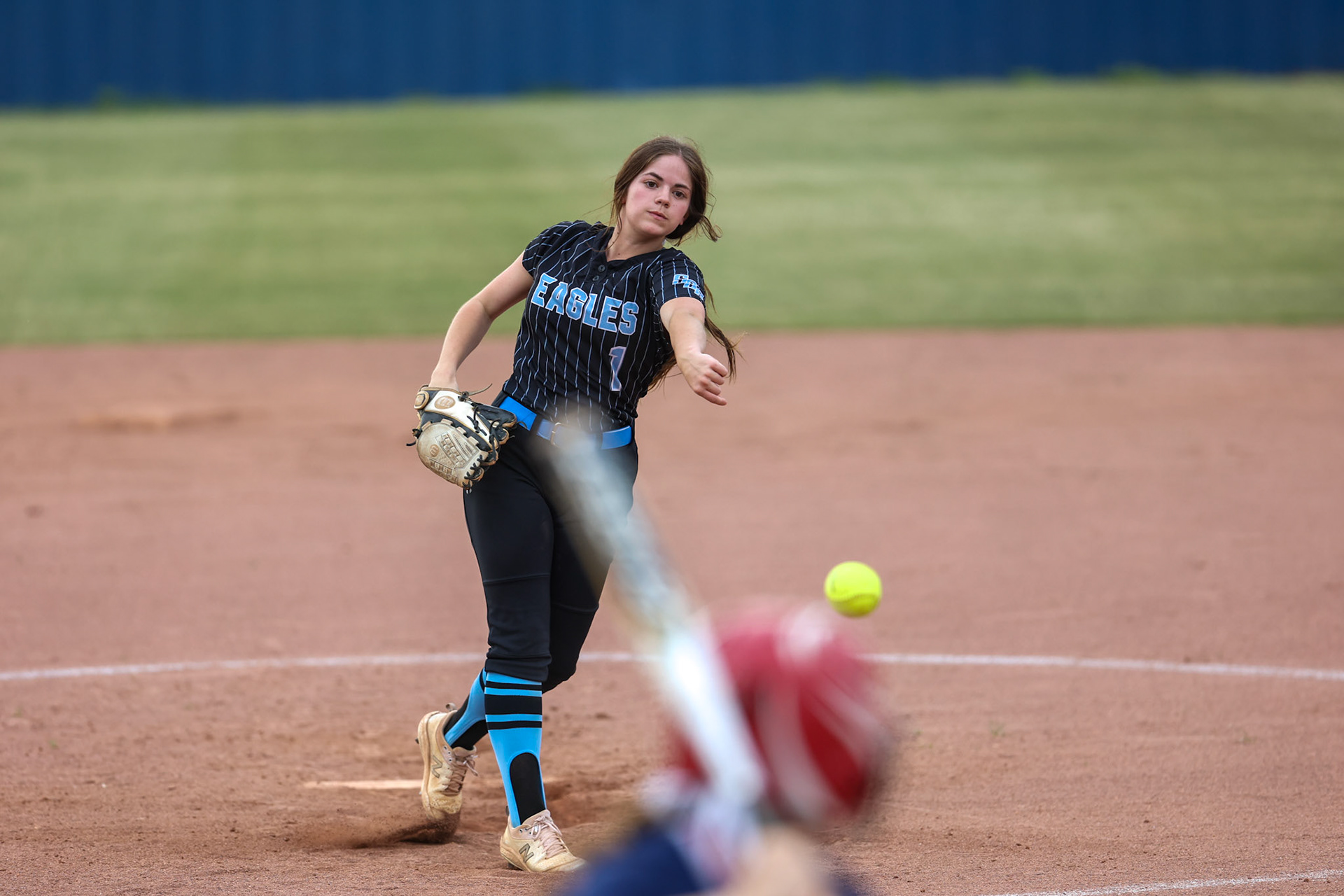 St. Benedict Softball vs Tipton Rosemark Academy at St. Benedict High School in Memphis, TN on May 3, 2022. (Ryan Beatty/SBA)