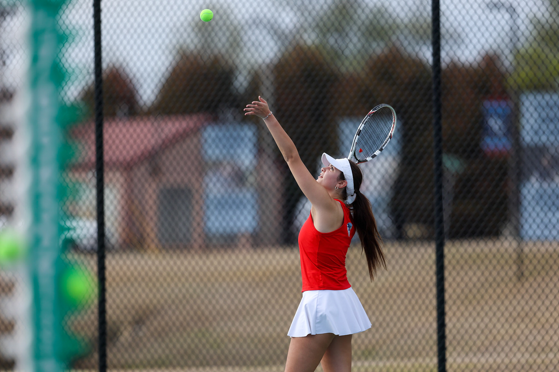 SBA Tennis vs Briacrest on Monday, April 3, 2023. (Ryan Beatty Photo)