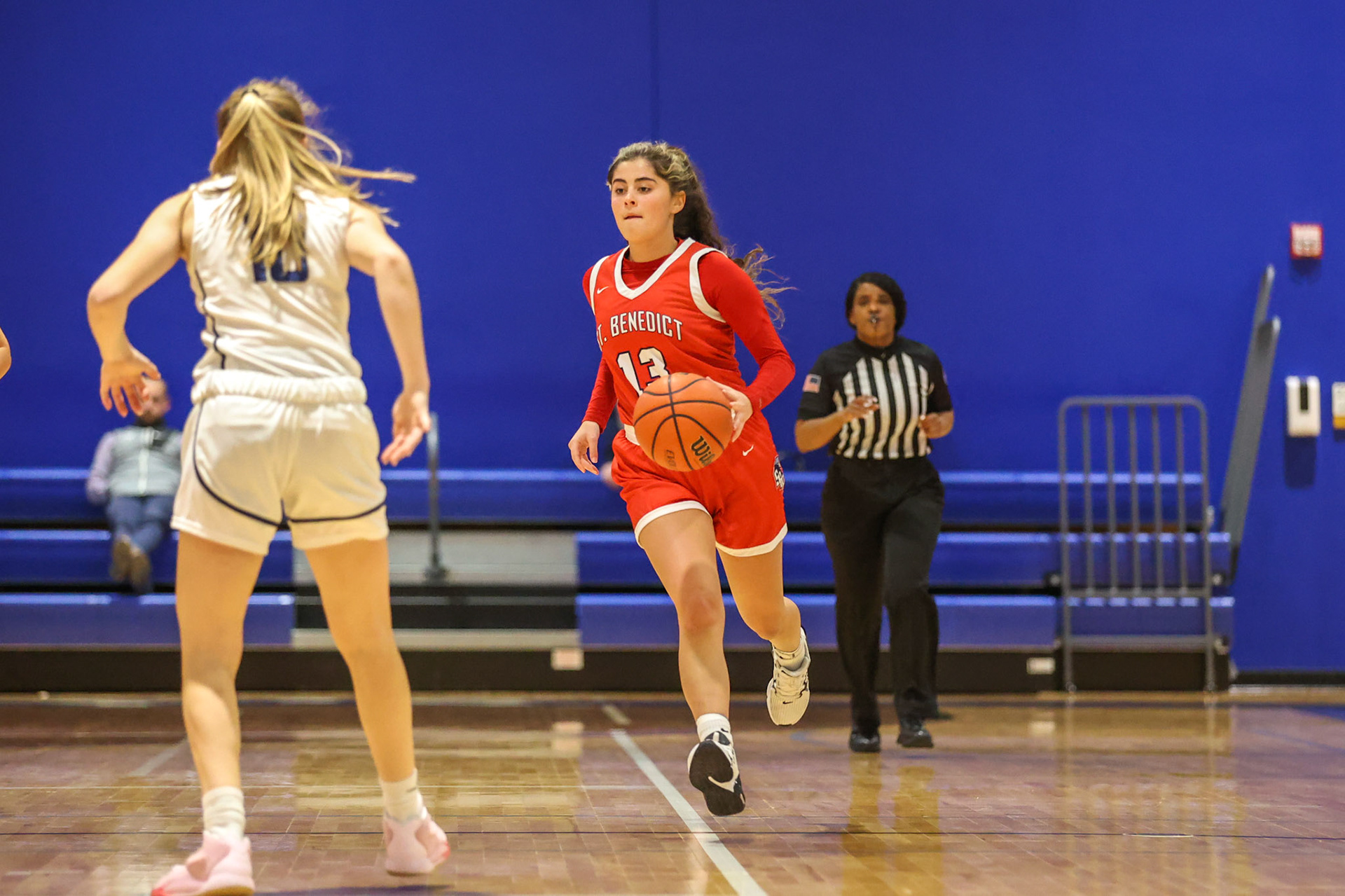 SBA Girls Basketball vs St. Mary’s. (Ryan Beatty Photo)