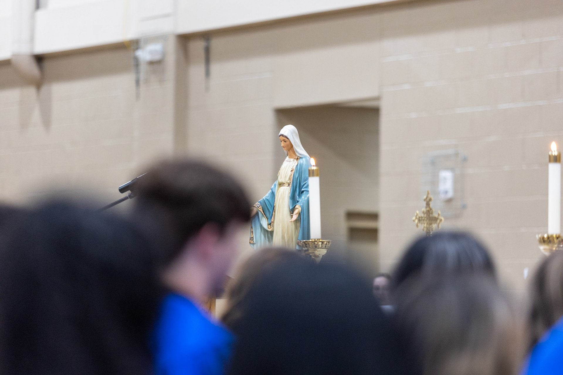 May Crowning at St. Benedict at Auburndale High School in Memphis, TN on May 3, 2022. (Ryan Beatty/SBA)