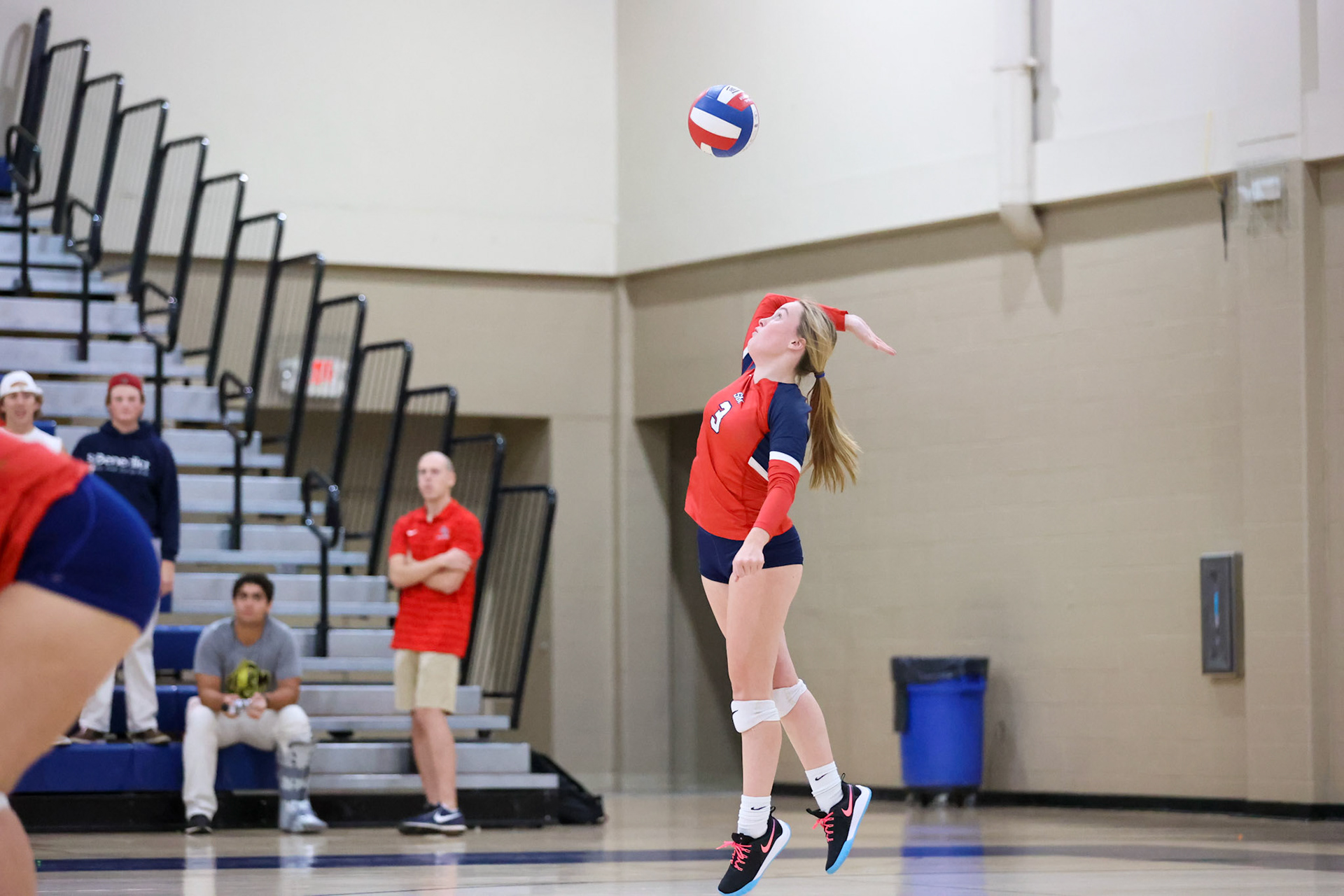 St. Benedict Volleyball vs Hutchison at St. Benedict on Tuesday, September 13, 2022. (Ryan Beatty/SBA)
