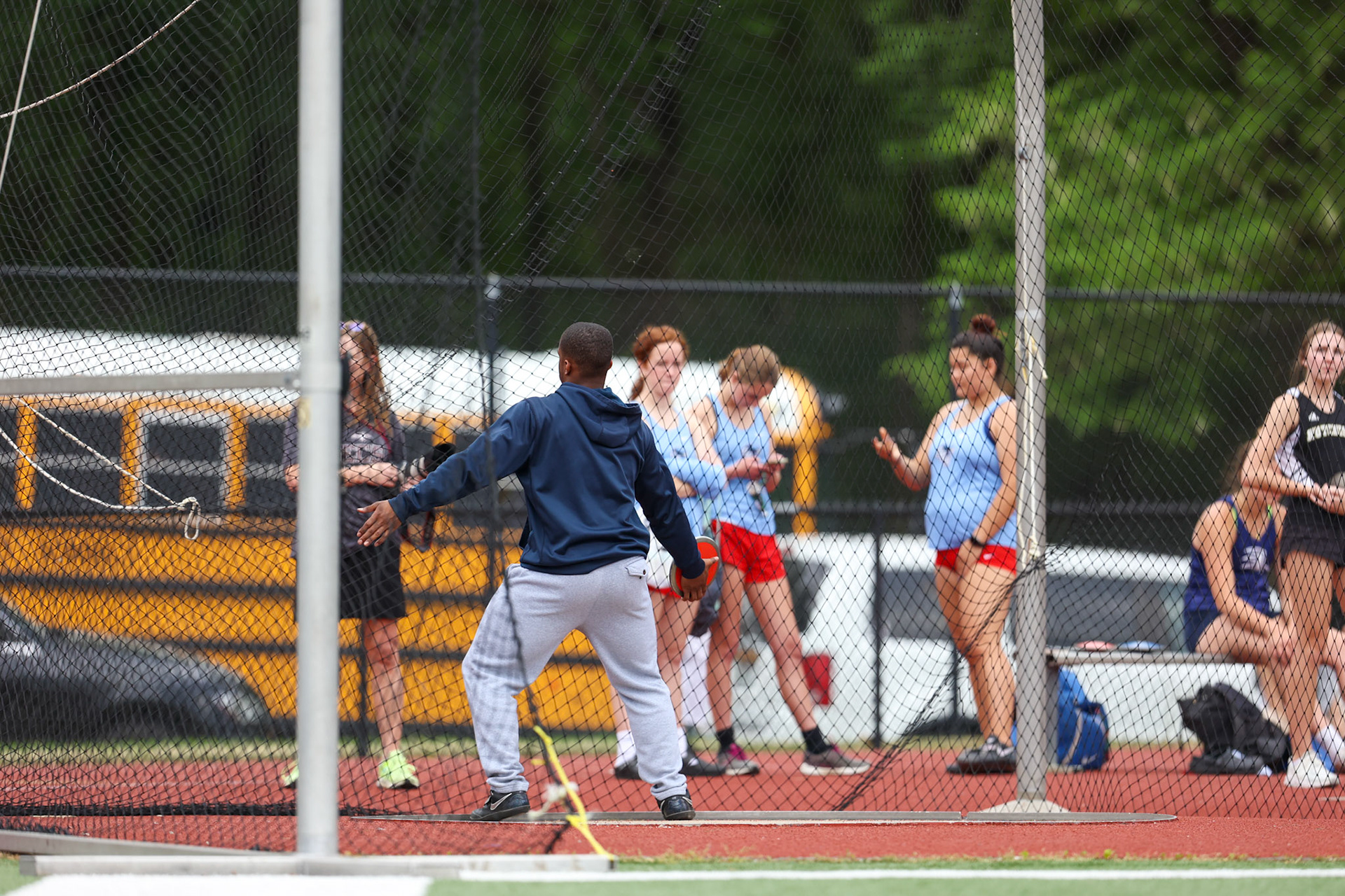 St. Benedict Track at Memphis University School in Memphis, TN on May 3, 2022. (Ryan Beatty/SBA)