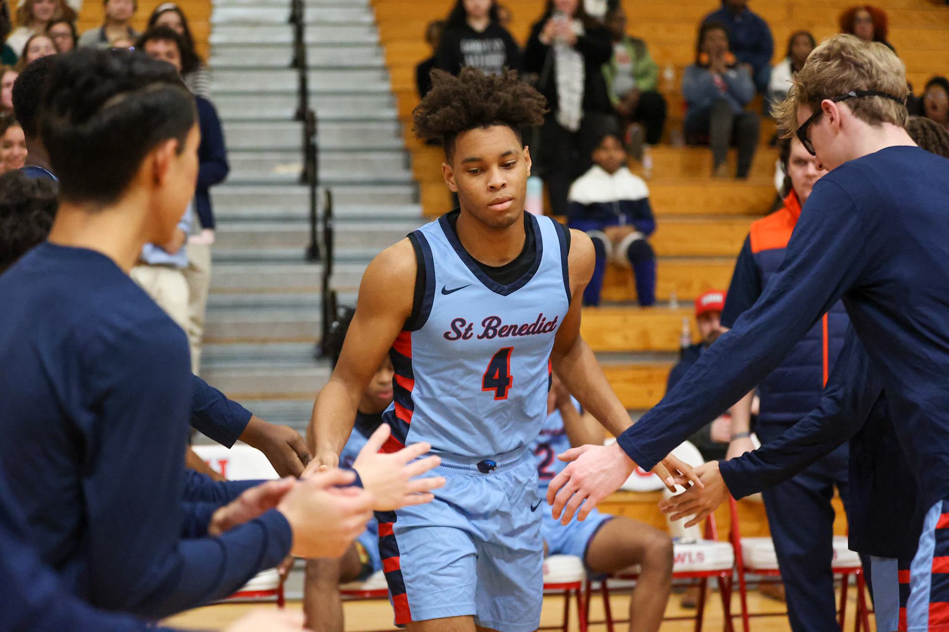 SBA Boys Basketball at MUS. (Ryan Beatty Photo)