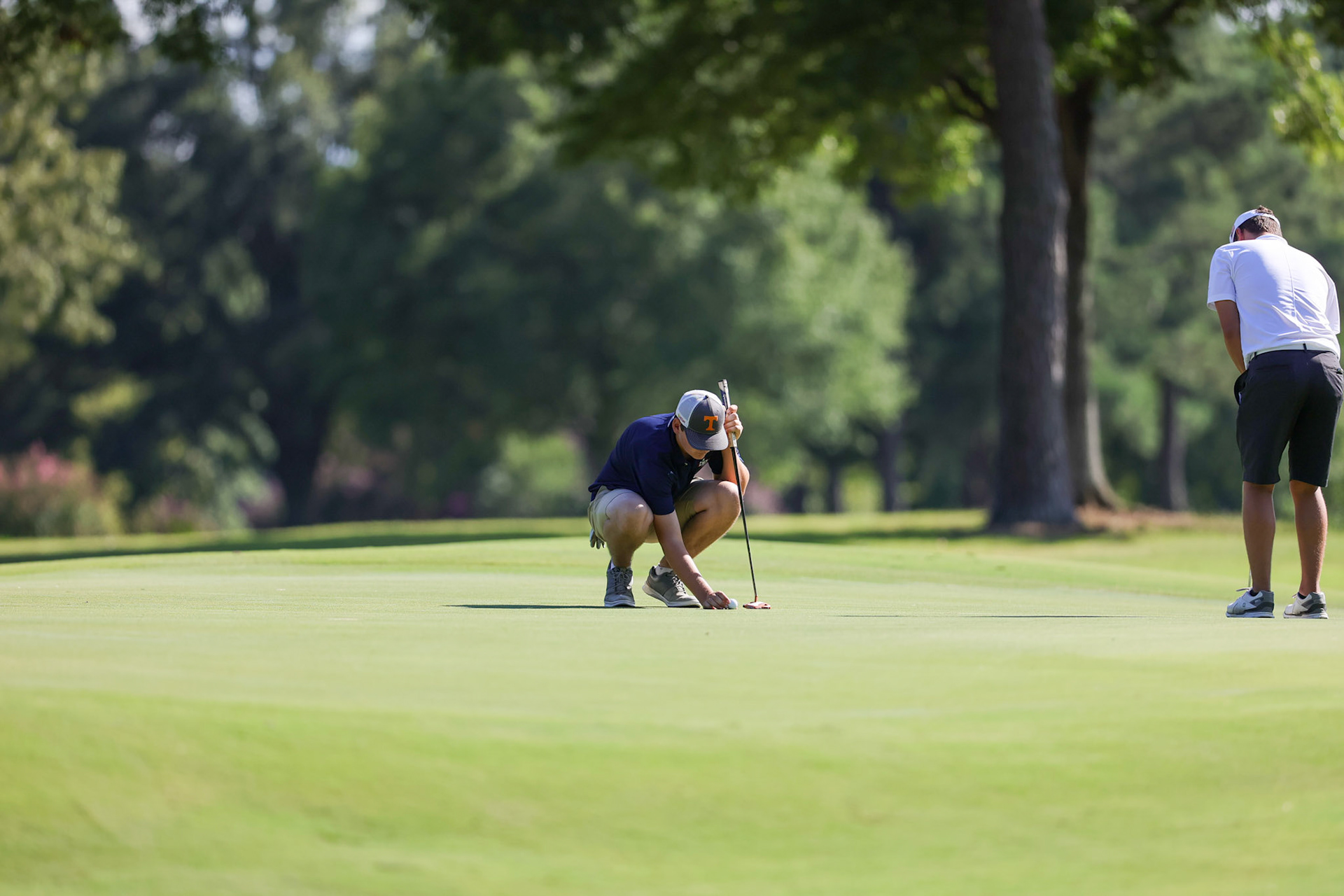 St. Benedict Boys Golf at Colonial on August 30, 2022. (Ryan Beatty/SBA)