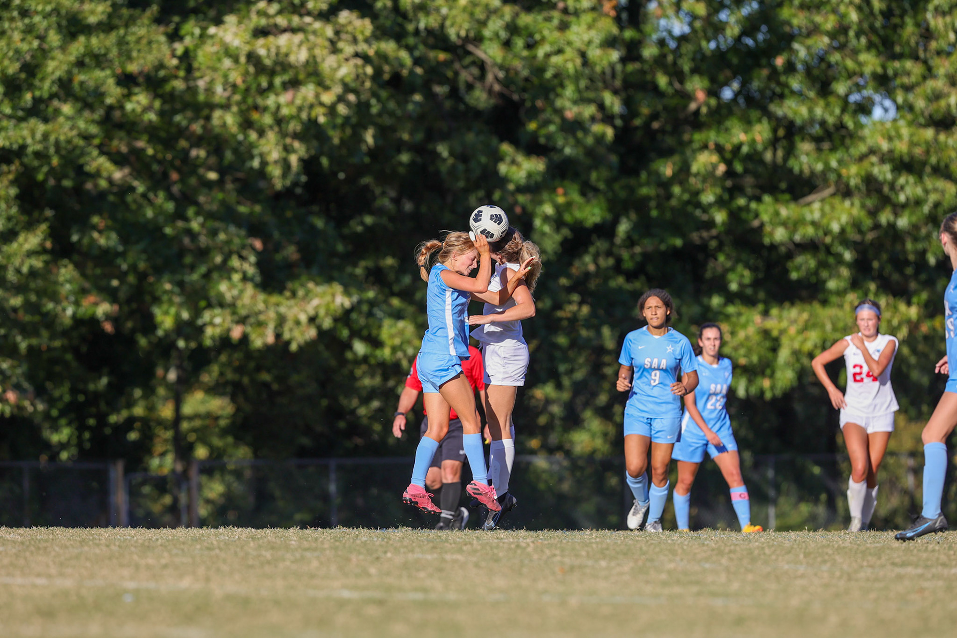 SBA Soccer vs St. Agnes at St. Agnes Academy in Memphis, TN on October 3, 2022. (Ryan Beatty)
