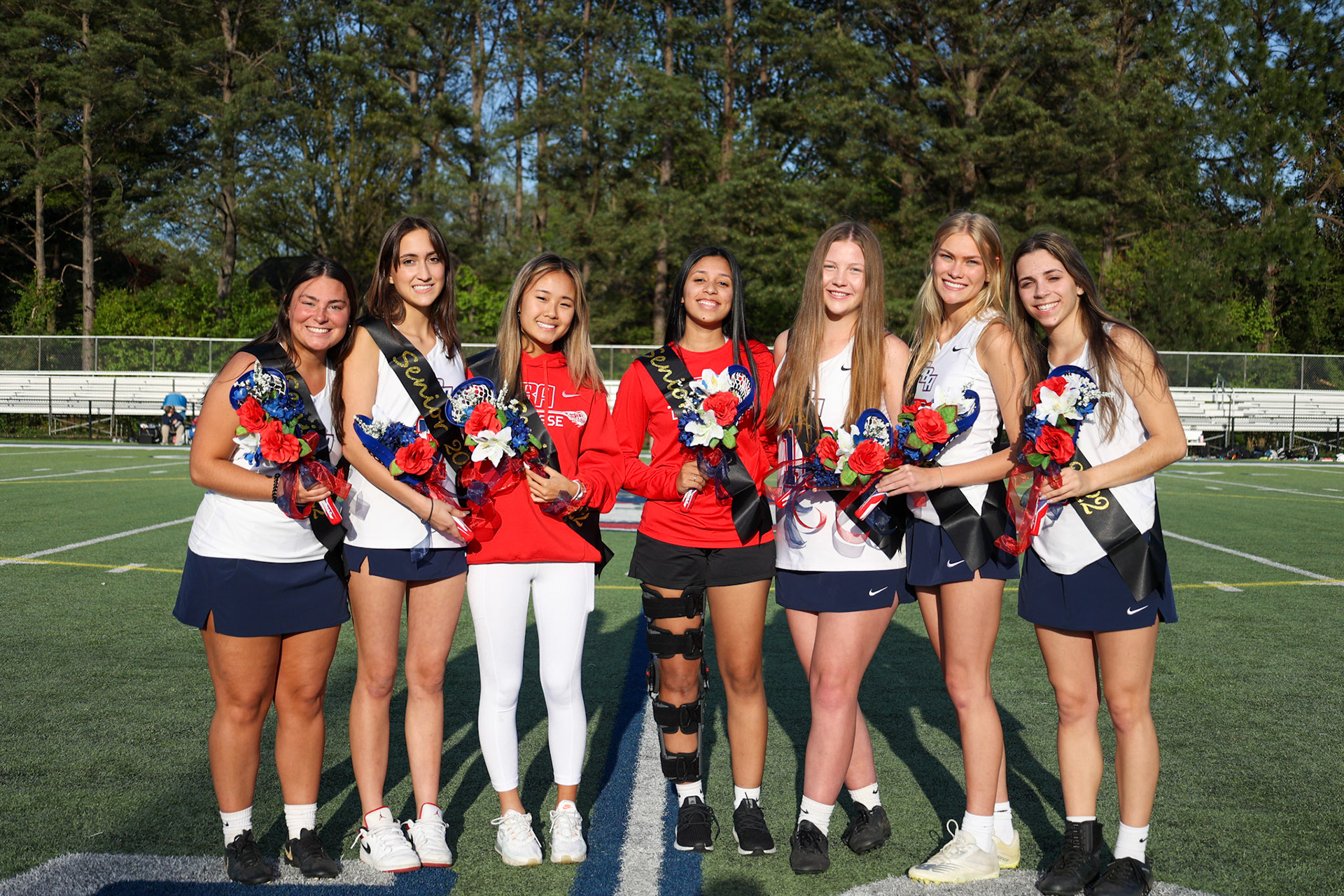 St. Benedict Girls Lacrosse vs St. Agnes on Senior Night at St. Benedict at Auburndale in Memphis, TN on April 19, 2022. (Ryan Beatty/SBA)