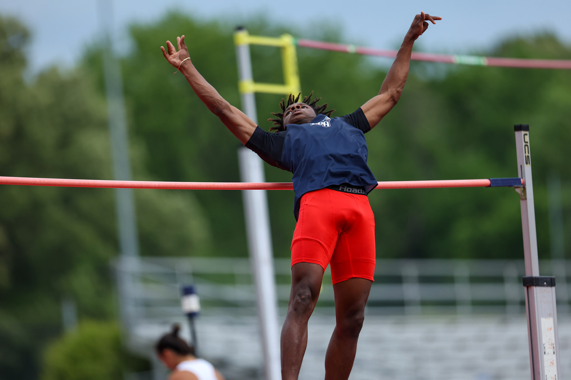 St. Benedict Track at Memphis University School in Memphis, TN on May 3, 2022. (Ryan Beatty/SBA)