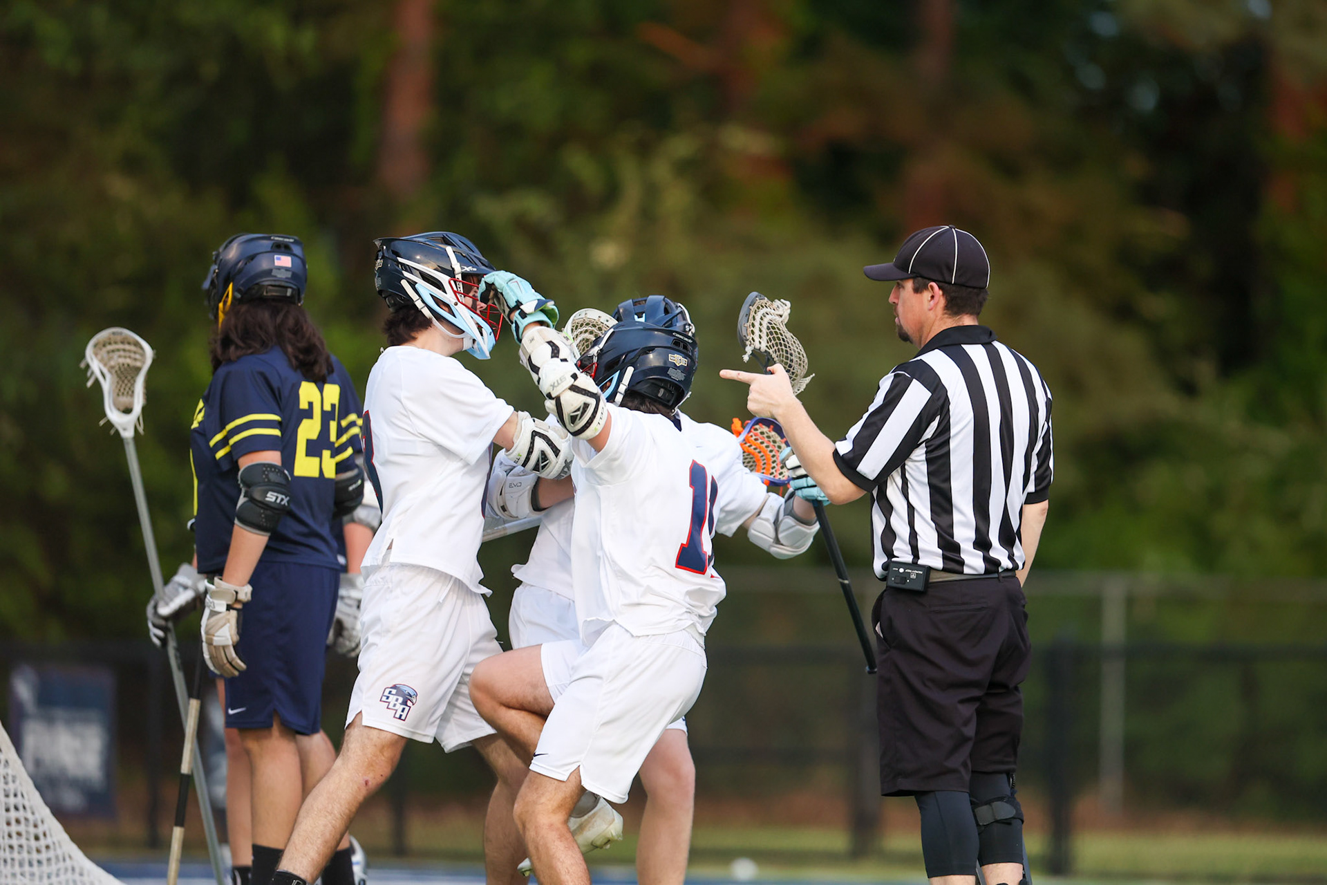 SBA Boys Lacrosse Senior Night (Ryan Beatty Photo)