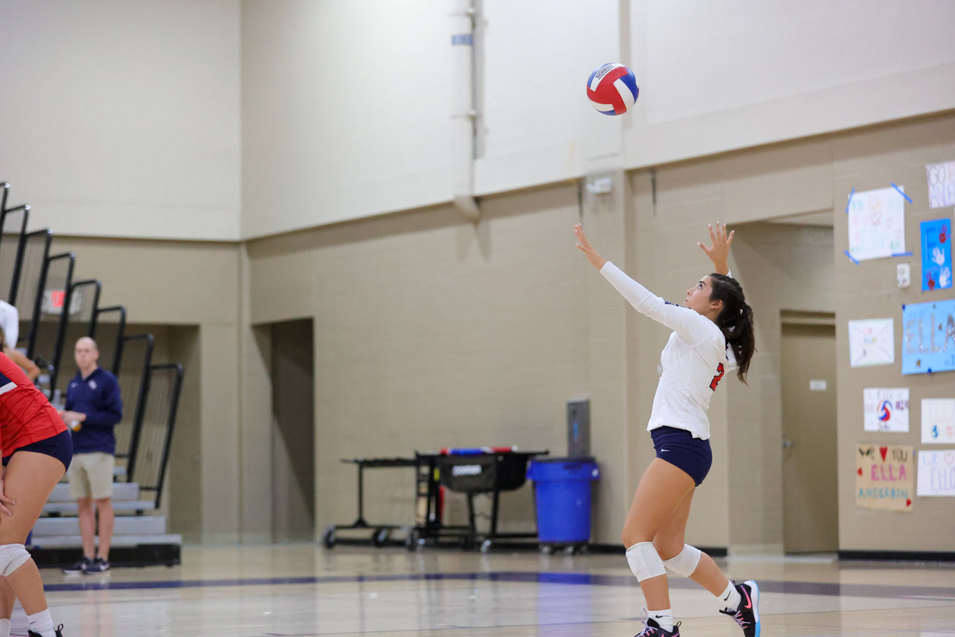 St. Benedict Volleyball vs White Station at St. Benedict at Auburndale in Memphis, TN on Thursday, September 22, 2022. (Ryan Beatty/SBA)