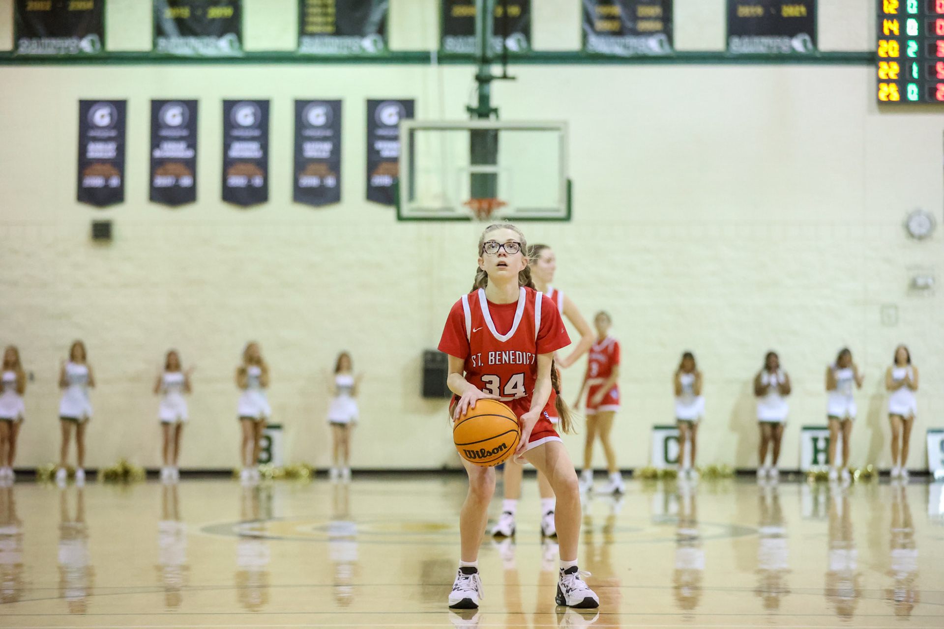SBA Basketball at Briarcrest on Friday, Feb. 17, 2023. (Ryan Beatty Photo)