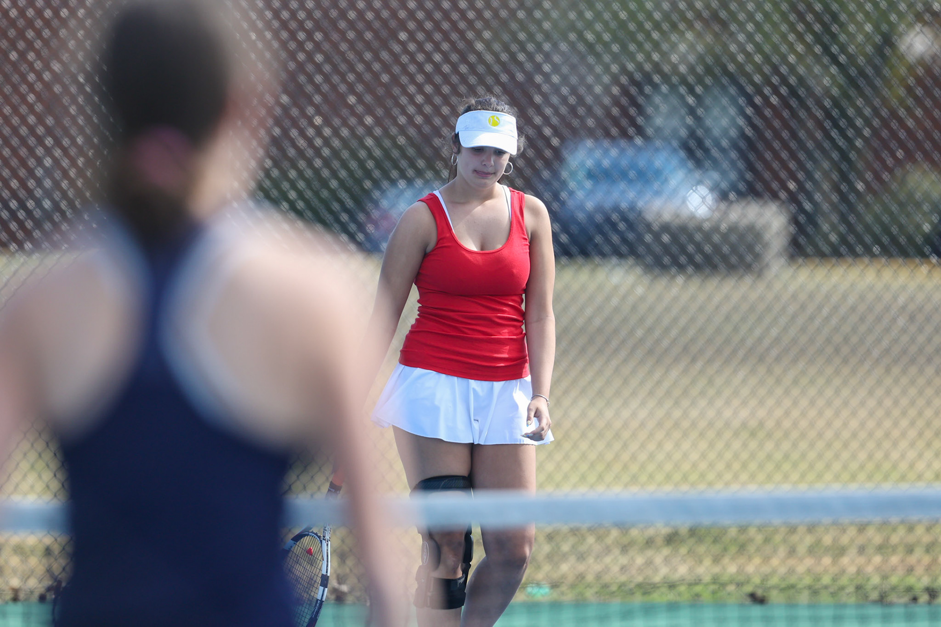 St. Benedict Tennis vs St. Mary’s on April 5, 2022 at St. Benedict at Auburndale High School in Memphis, TN. (Ryan Beatty/SBA)