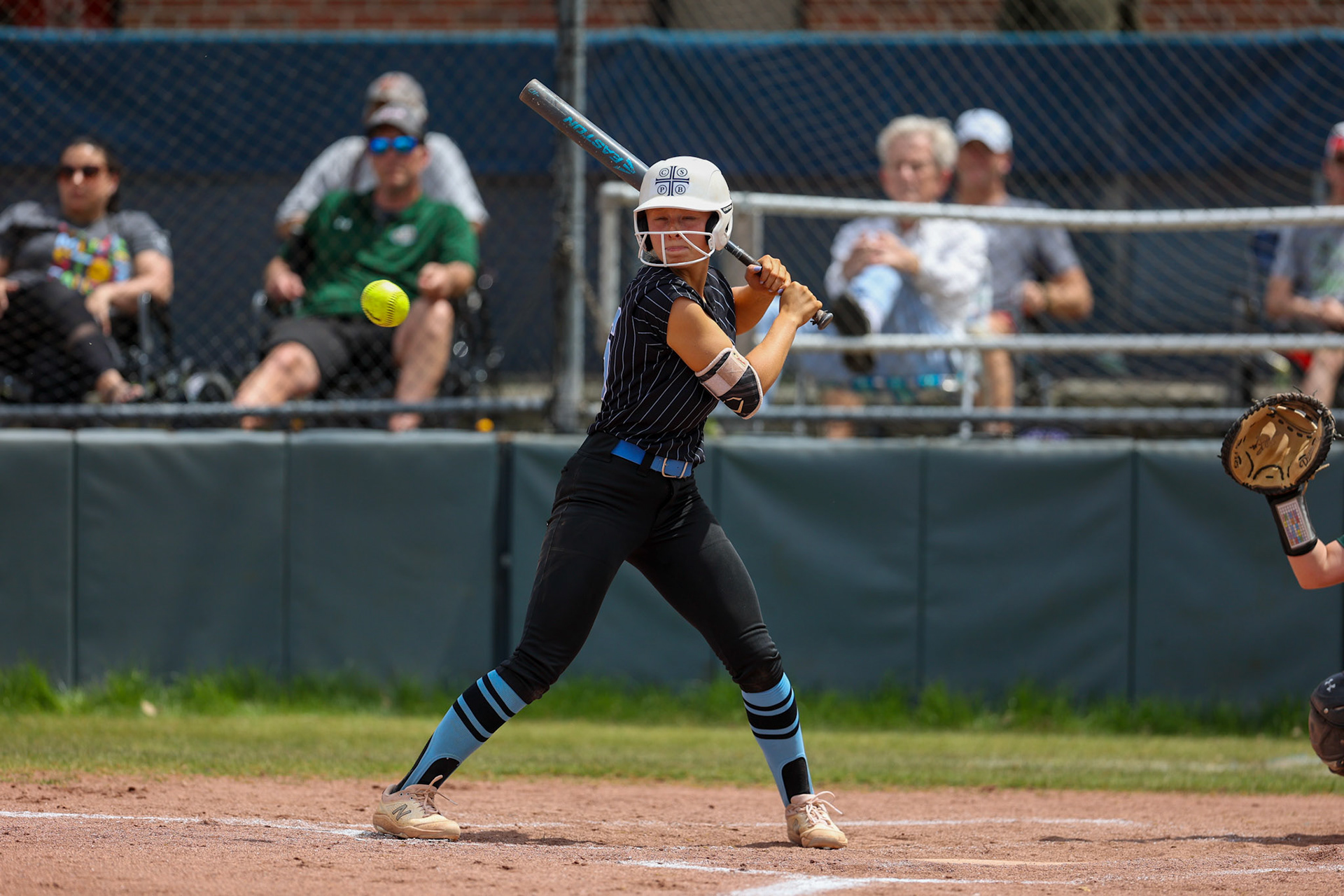 St. Benedict Softball vs Briarcrest at St. Benedict at Auburndale High School on April 23, 2022.  (Ryan Beatty/SBA)