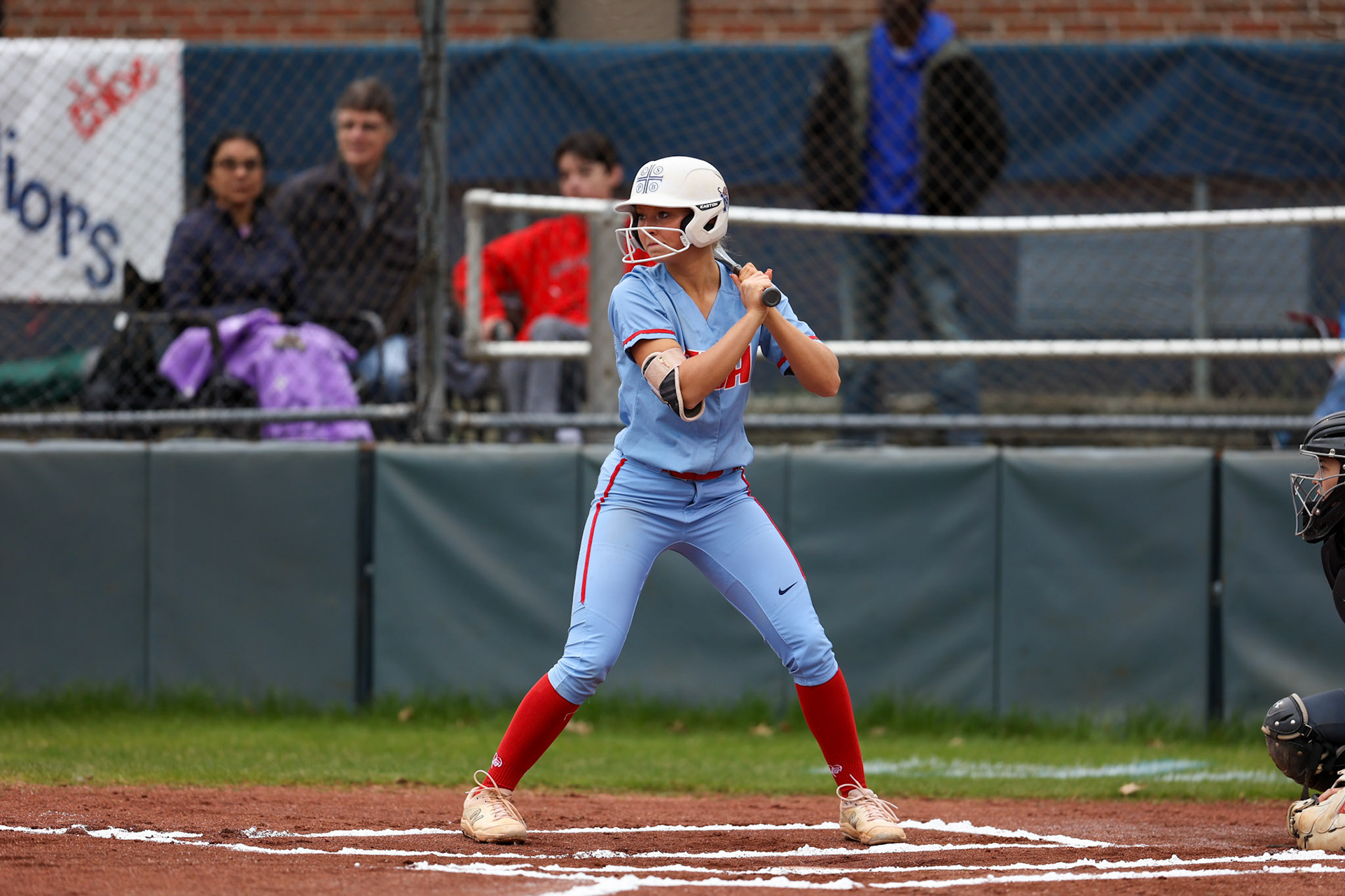 St. Benedict Softball vs Millington on Senior Night at St. Benedict at Auburndale in Memphis, TN on April 20, 2022. (Ryan Beatty/SBA)