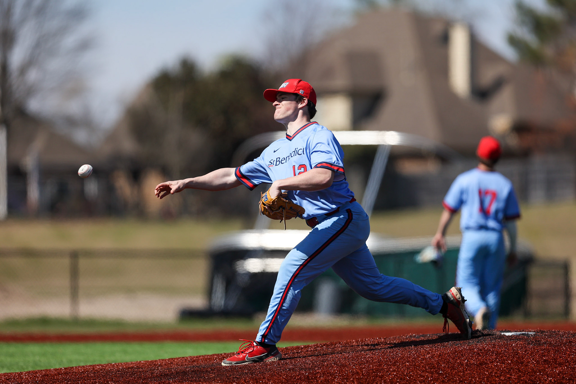 SBA Baseball at ECS on Wednesday, March 15, 2023. (Ryan Beatty Photo)