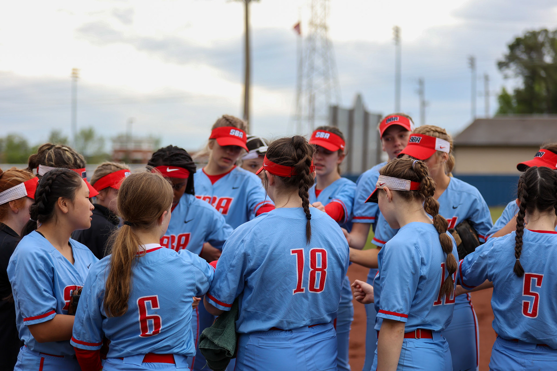 St. Benedict Softball vs Millington on Senior Night at St. Benedict at Auburndale in Memphis, TN on April 20, 2022. (Ryan Beatty/SBA)