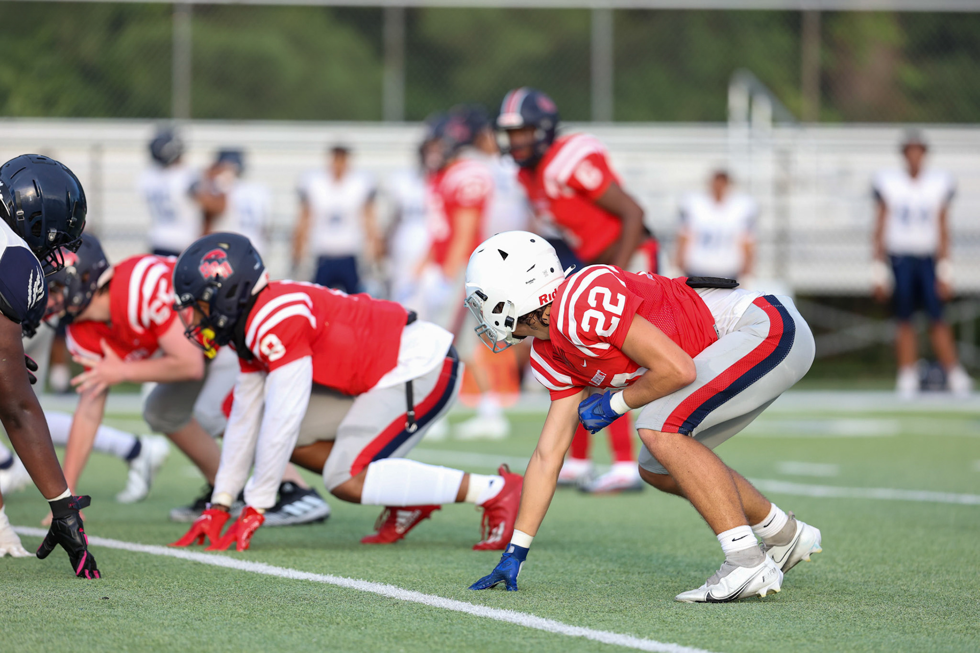 SBA Football Scrimmage on Friday, August 5, 2022 at St. Benedict at Auburndale in Memphis, TN. (Ryan Beatty/SBA)