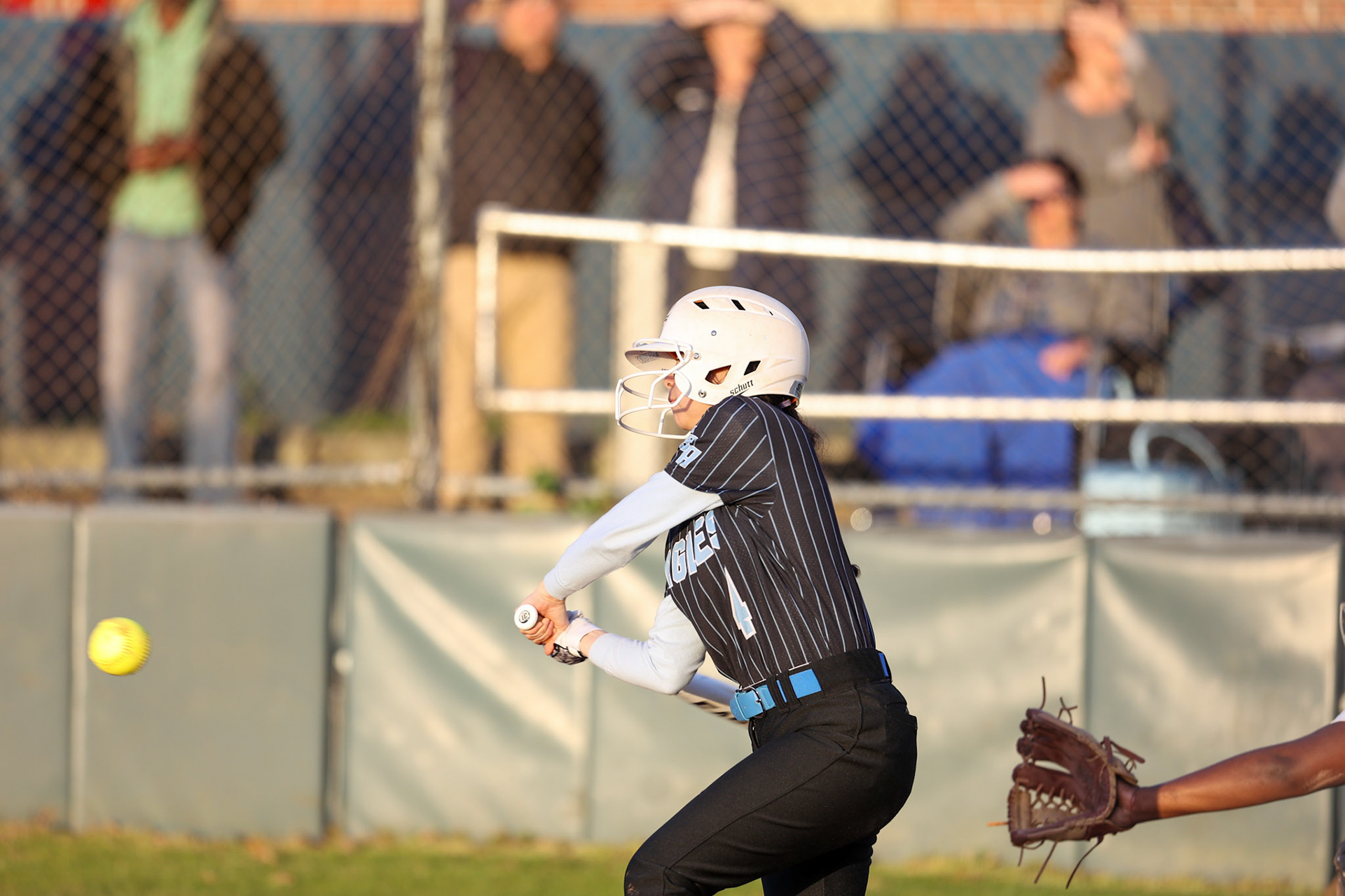 St. Benedict Softball vs St. Agnes Academy on Wednesday April 6, 2022 at St. Benedict At Auburndale High School in Memphis, TN. (Ryan Beatty/SBA)