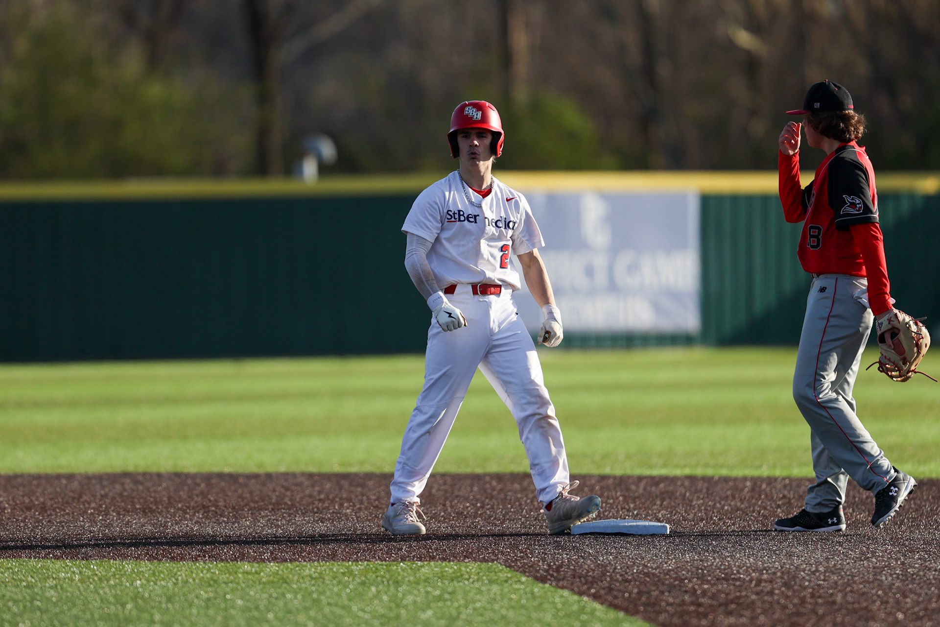 SBA Baseball vs Fayette Academy at USA Stadium in Millington, TN on Monday, March 13, 2023. (Ryan Beatty Photo)