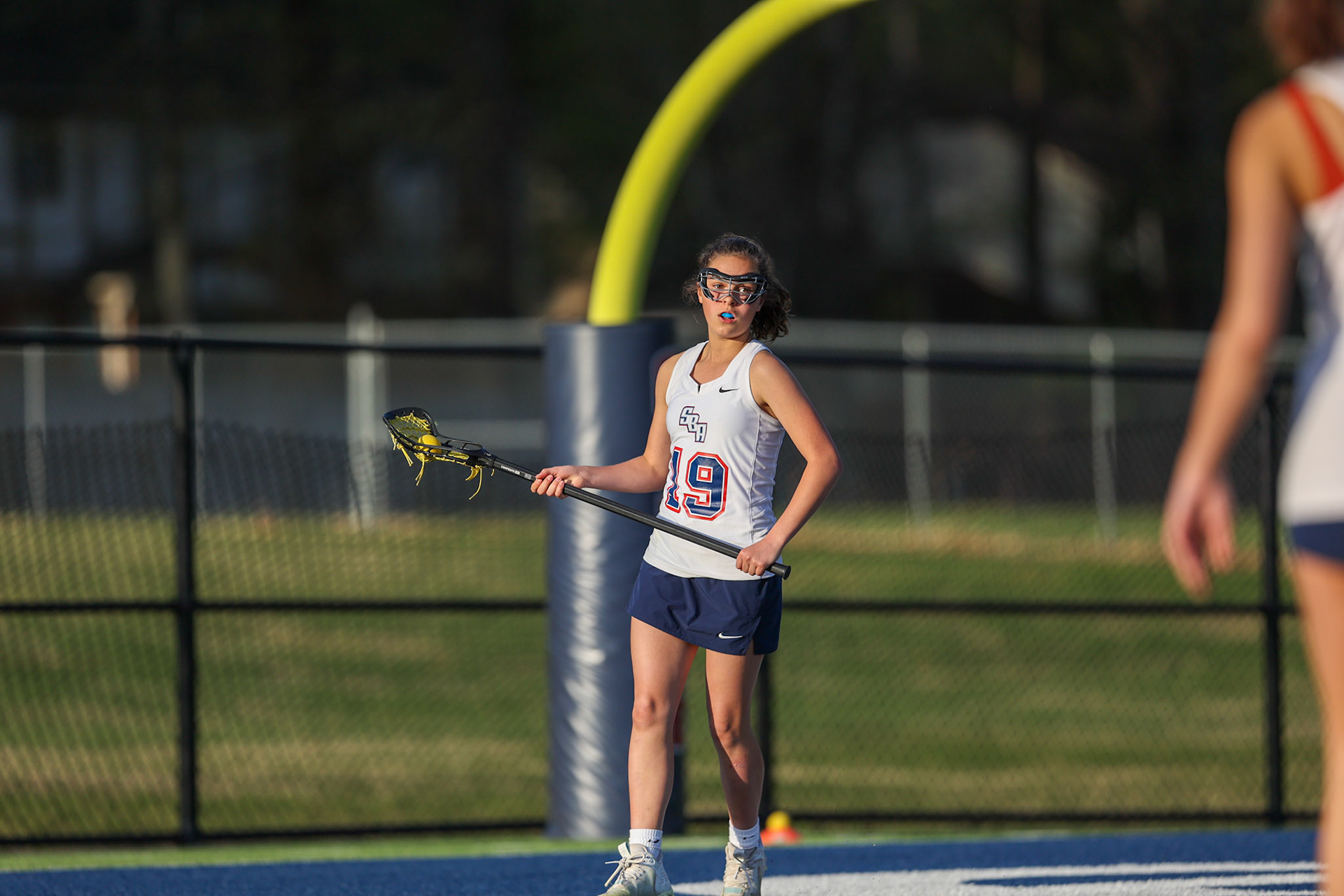 St. Benedict Girls Lacrosse vs St. Agnes on Senior Night at St. Benedict at Auburndale in Memphis, TN on April 19, 2022. (Ryan Beatty/SBA)
