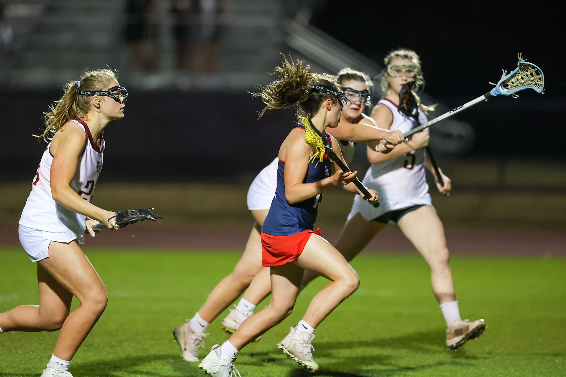 St. Benedict Lacrosse vs St. George’s at St. George’s Independent School on April 12, 2022 in Memphis, TN. (Ryan Beatty/SBA)