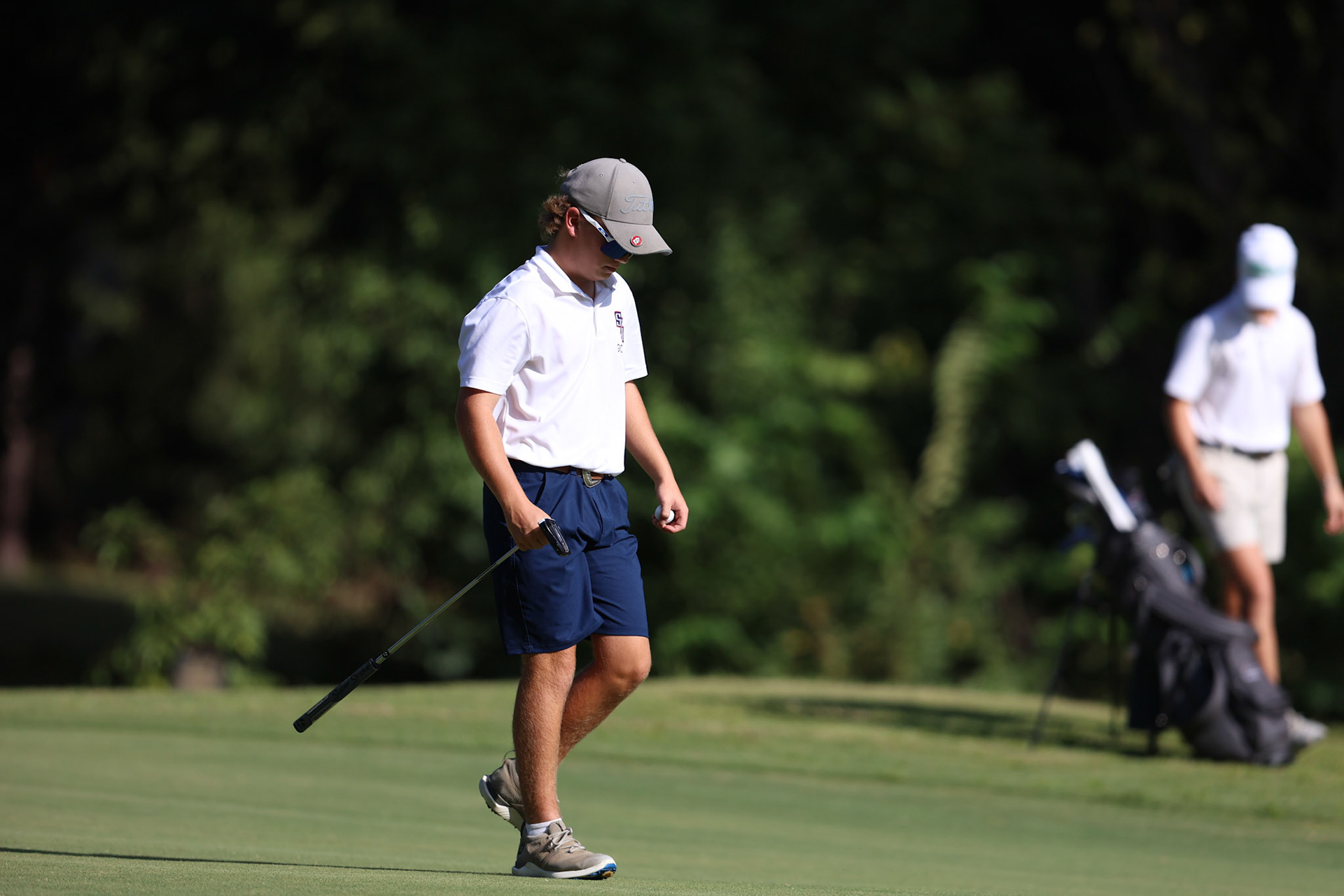 St. Benedict Boys Golf vs Briarcrest at the Lakeland Golf Club on Thursday, September 15, 2022. (Ryan Beatty/SBA)