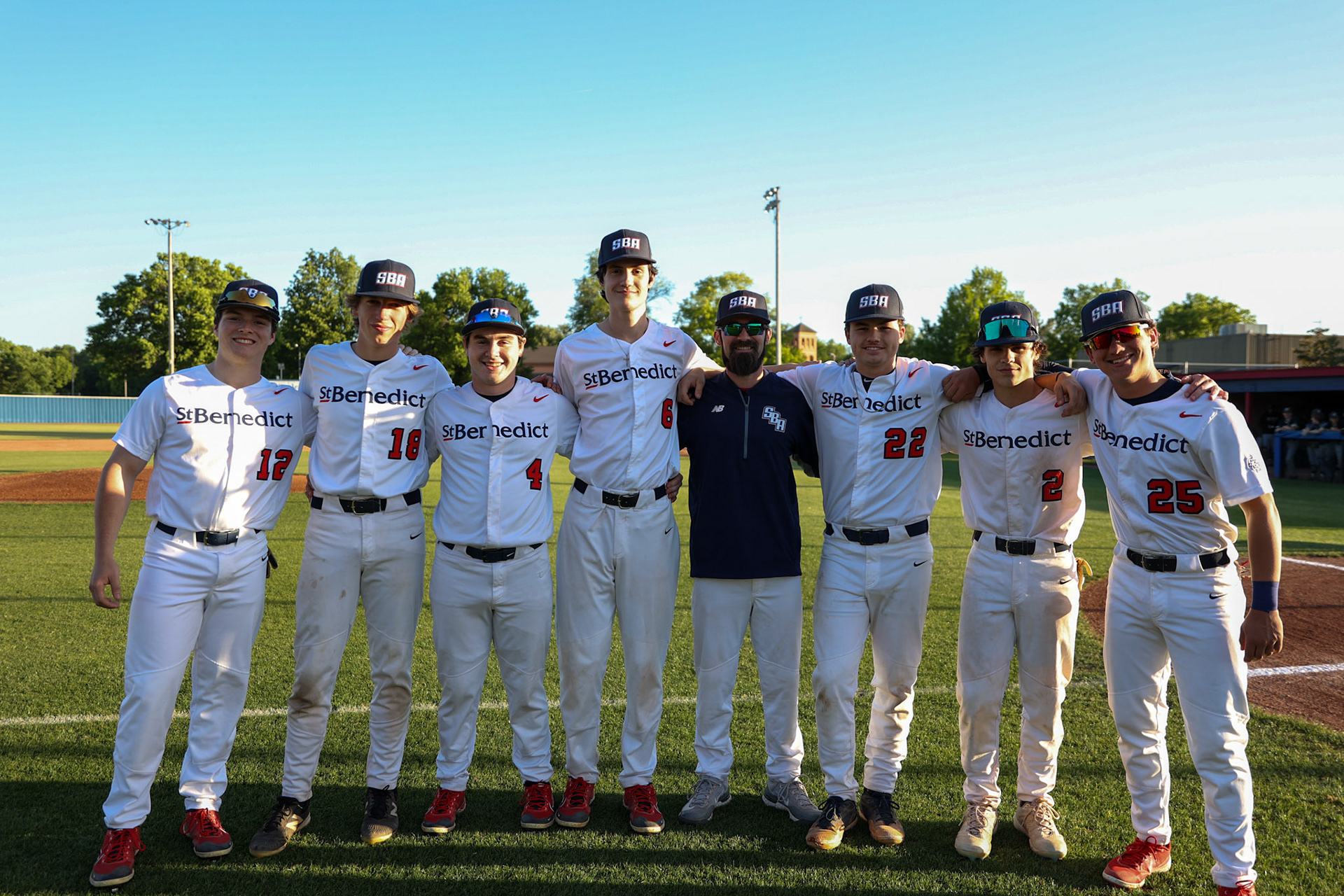 SBA Baseball Senior Night (Ryan Beatty Photo)