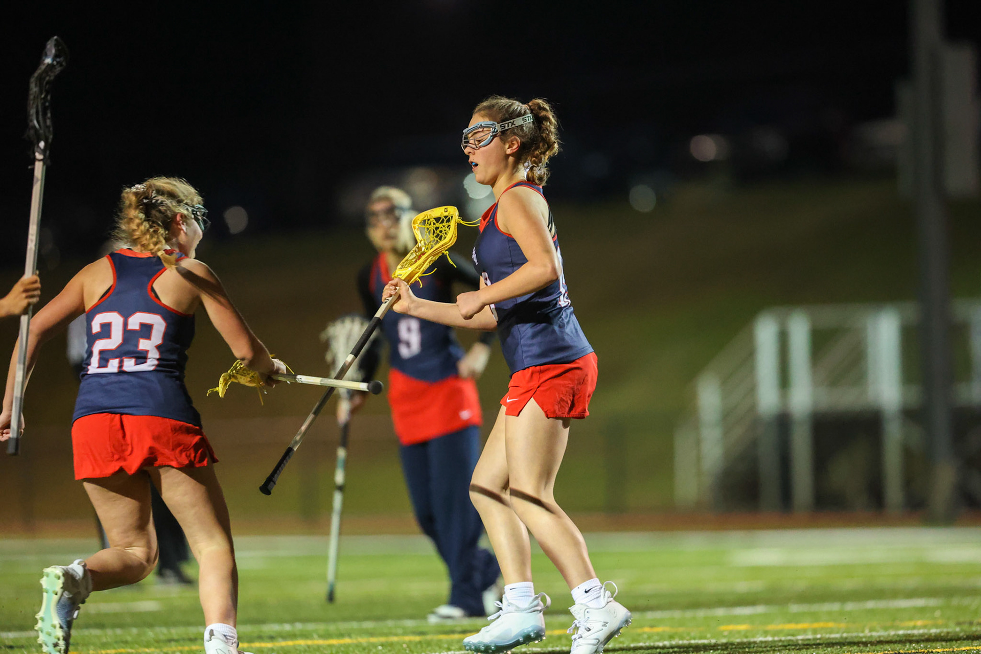 SBA Girls Lacrosse vs Lausanne on Wednesday, March 8, 2023. (Ryan Beatty Photo)