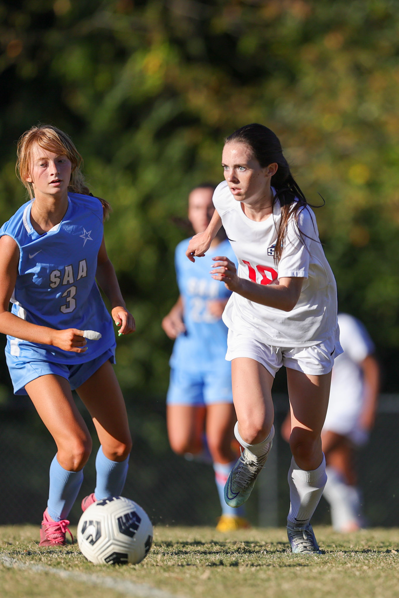 SBA Soccer vs St. Agnes at St. Agnes Academy in Memphis, TN on October 3, 2022. (Ryan Beatty)