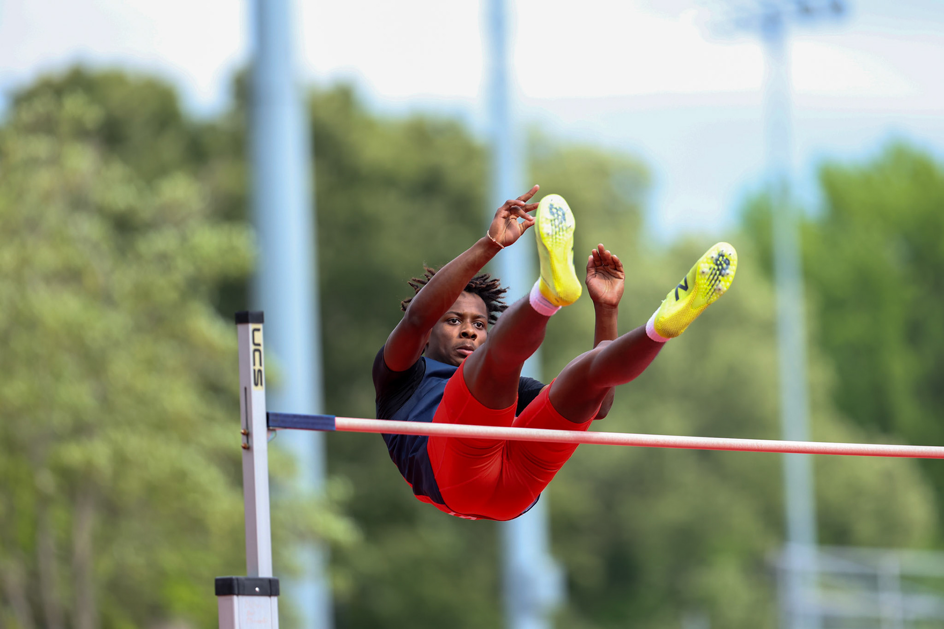 St. Benedict Track at Memphis University School in Memphis, TN on May 3, 2022. (Ryan Beatty/SBA)