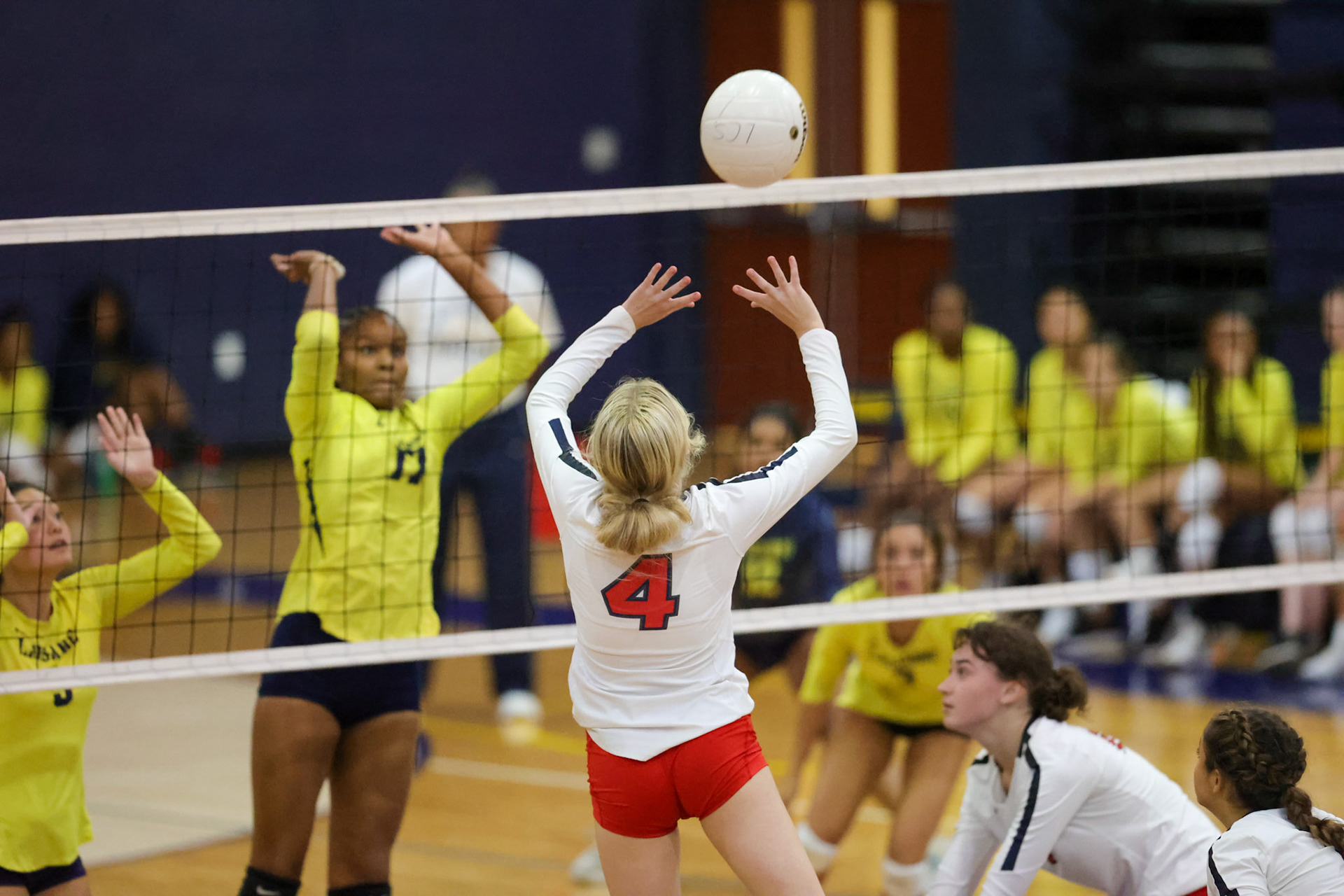SBA Volleyball vs Lausanne on Wednesday, August 17, 2022. (Ryan Beatty/SBA)