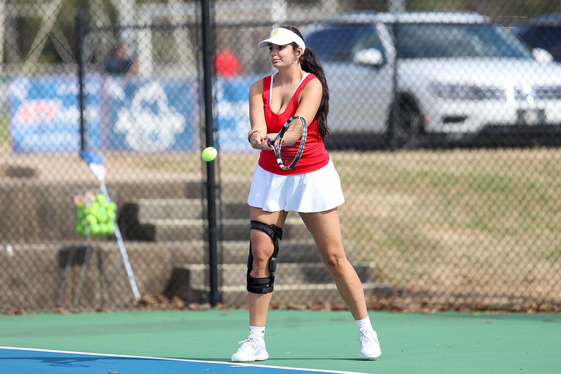 St. Benedict Tennis vs St. Mary’s on April 5, 2022 at St. Benedict at Auburndale High School in Memphis, TN. (Ryan Beatty/SBA)