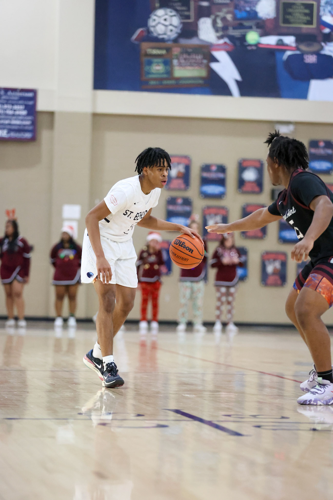 SBA Boys Basketball vs Sacred Heart. (Ryan Beatty Photo)