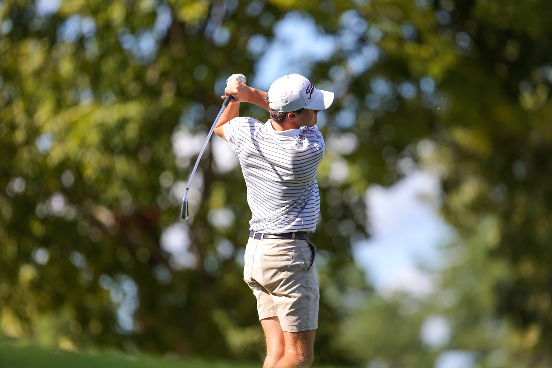 St. Benedict Boys Golf at Colonial on August 30, 2022. (Ryan Beatty/SBA)