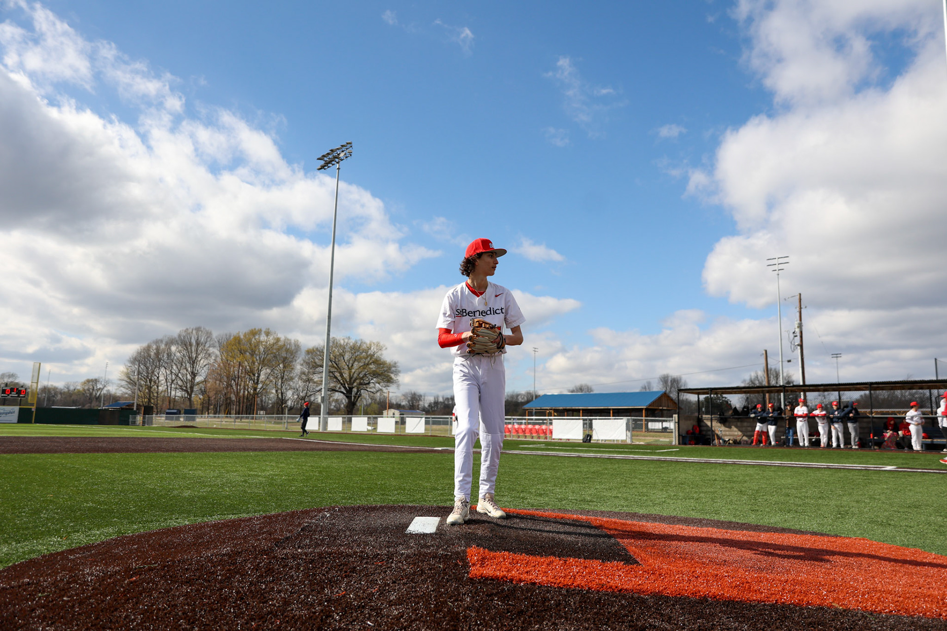 SBA Baseball vs Fayette Academy at USA Stadium in Millington, TN on Monday, March 13, 2023. (Ryan Beatty Photo)